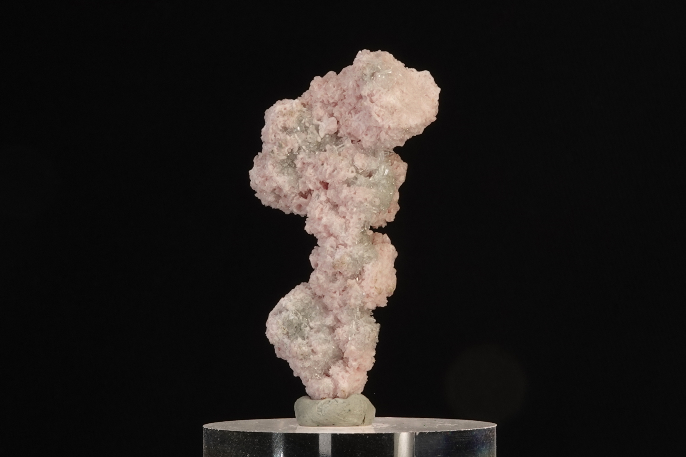 Rhodochrosite & Quartz - Biface - Mine de Davidkovo, Bulgarie - 76.5 ct