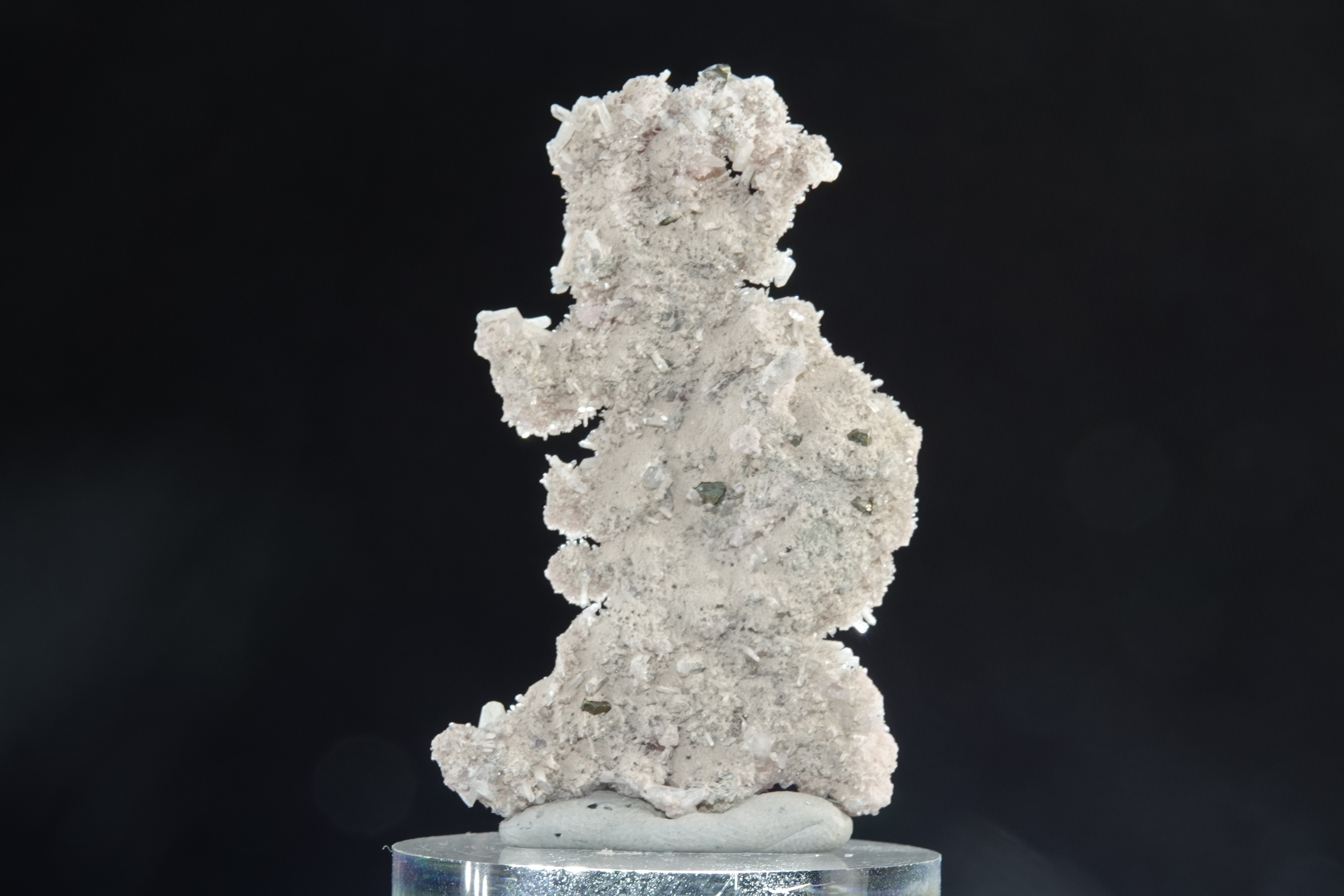 Rhodochrosite & Calcite avec inclusion de Pyrite - Bulgarie - 65,5 carats