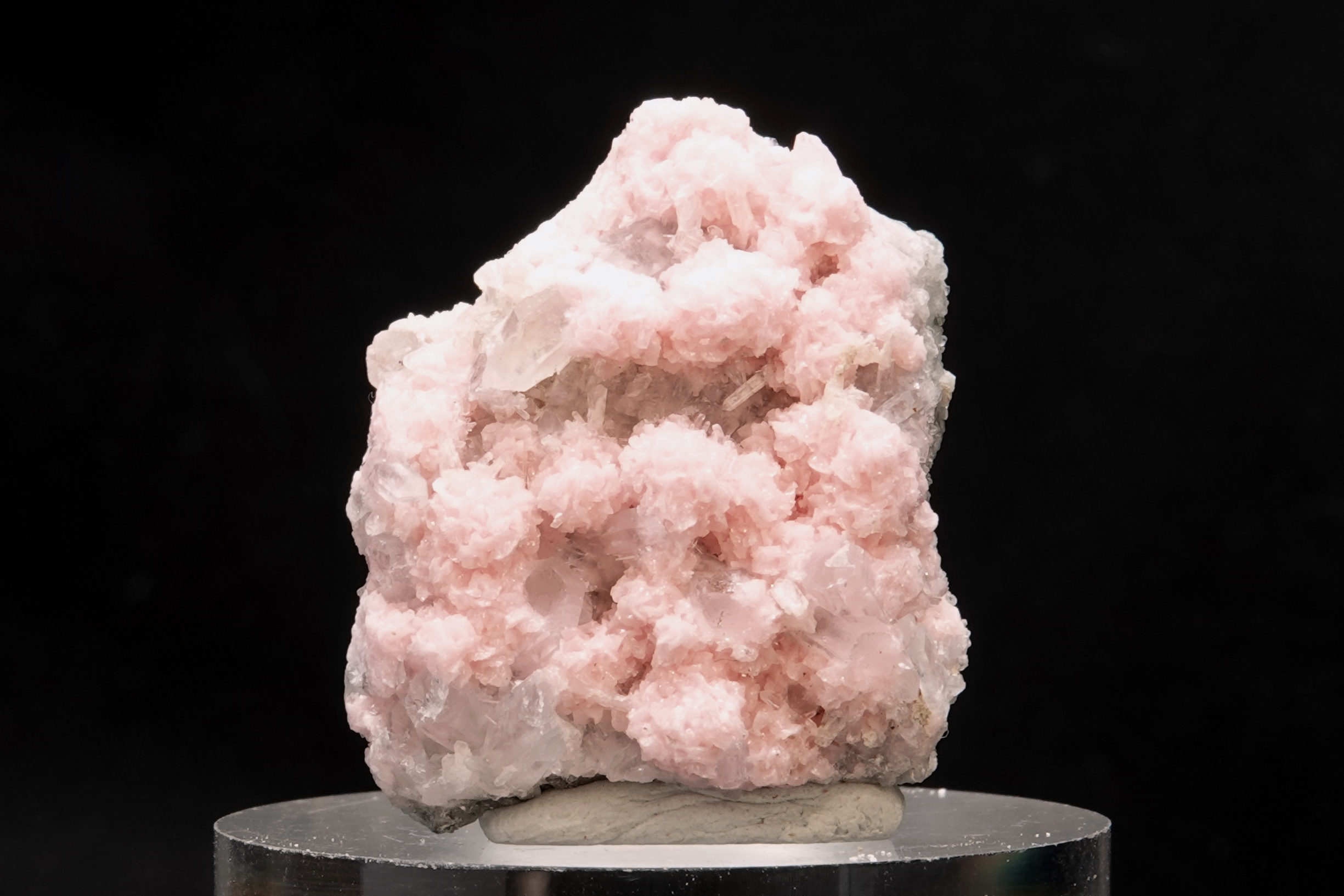 Rhodochrosite & Quartz - Bulgarie