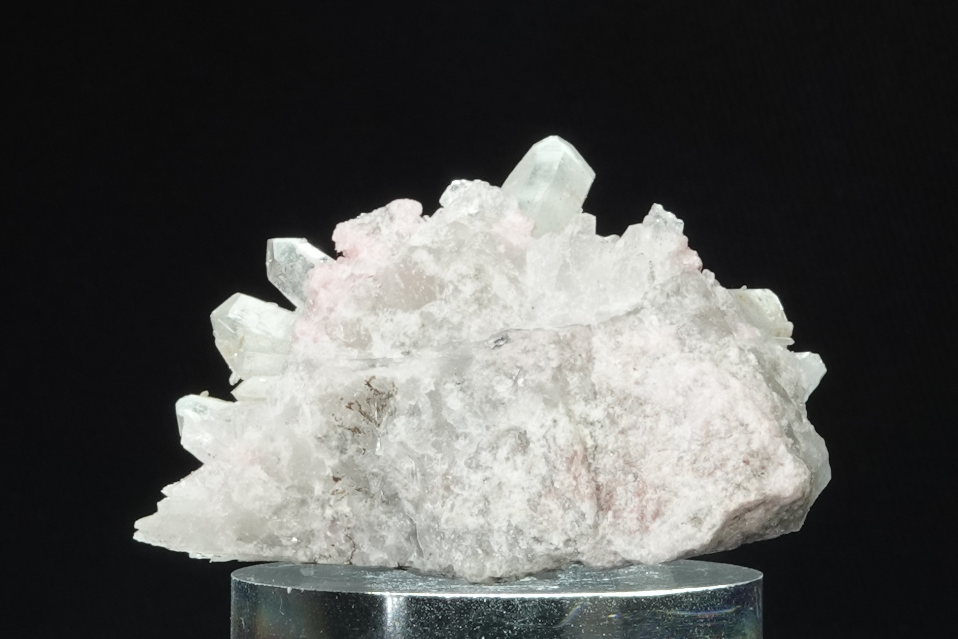 Quartz & Rhodochrosite - Mine de Davidkovo, Bulgarie - 194 ct