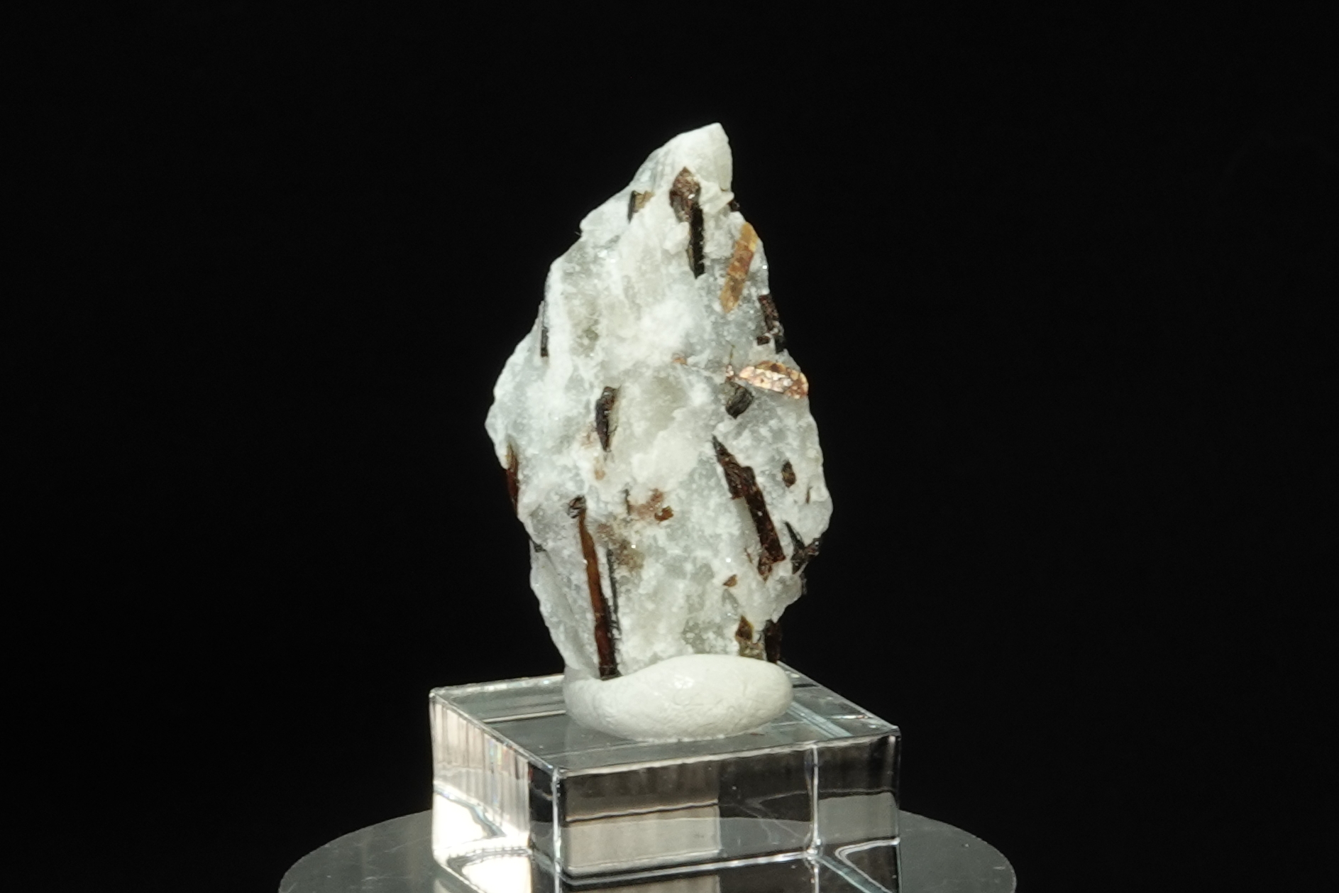 Astrophyllite sur Albite - Péninsule de Kola, Russie - 21.5 ct