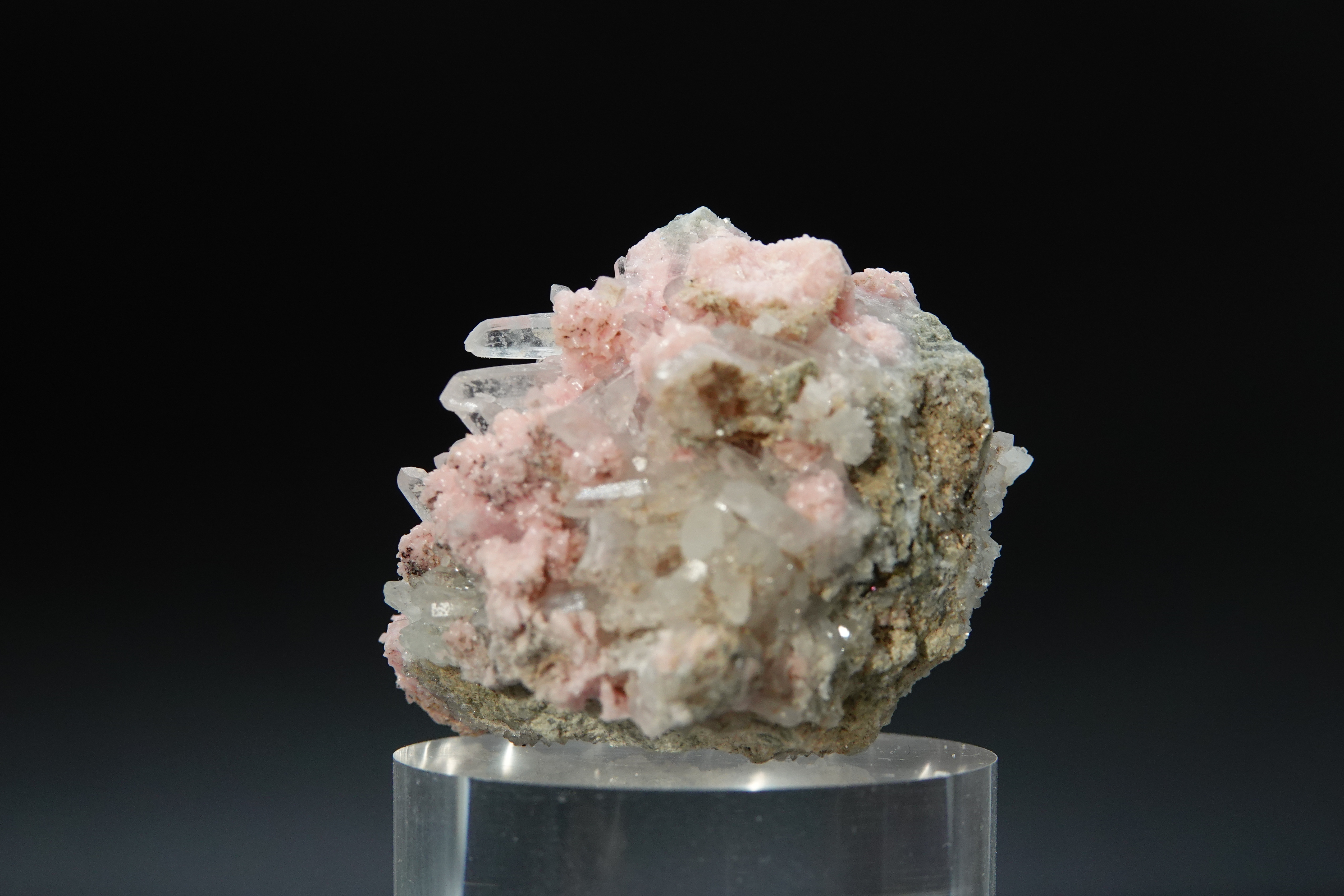 Rhodochrosite & Calcite - Bulgarie - 280 ct