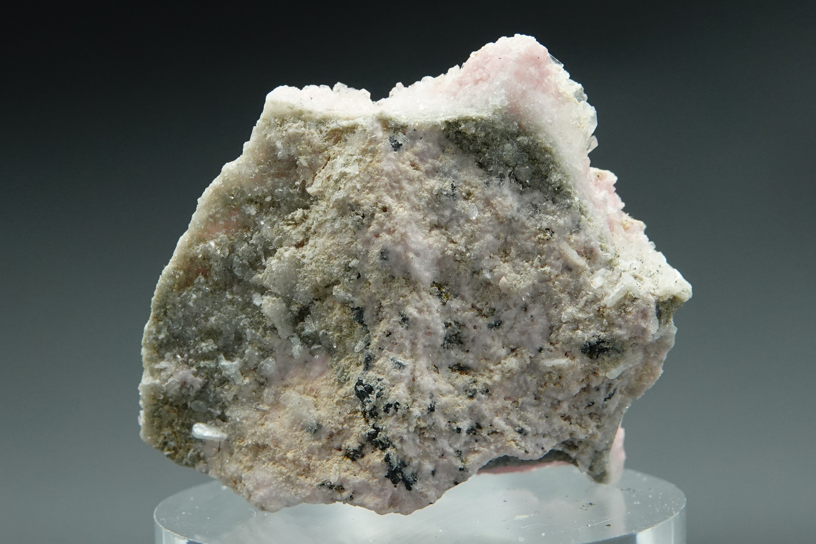 Rhodochrosite & Calcite - Bulgarie - 103.5 ct