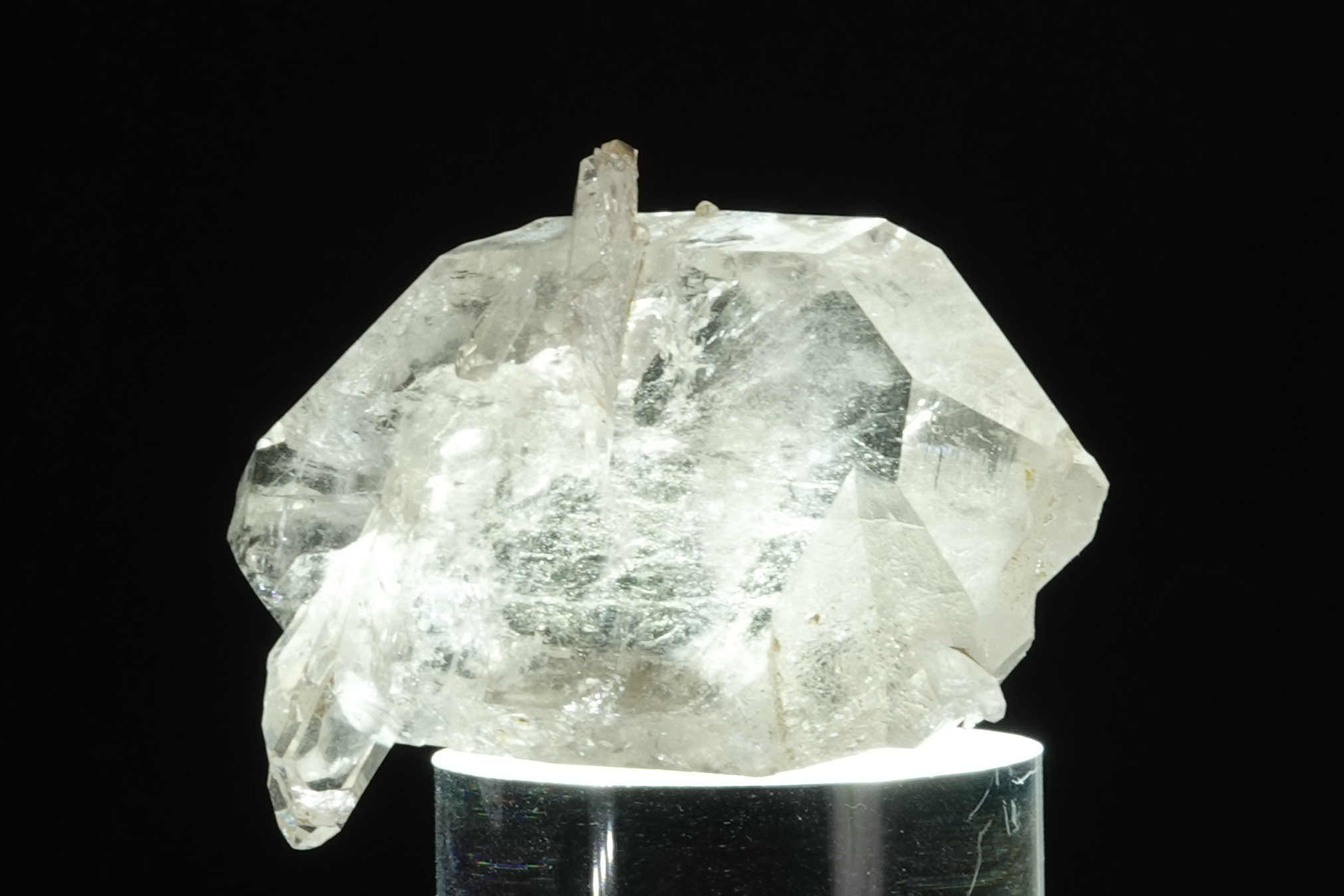 Quartz bipyramidé - Bourg-d’Oisans, Isère - 290,5 ct