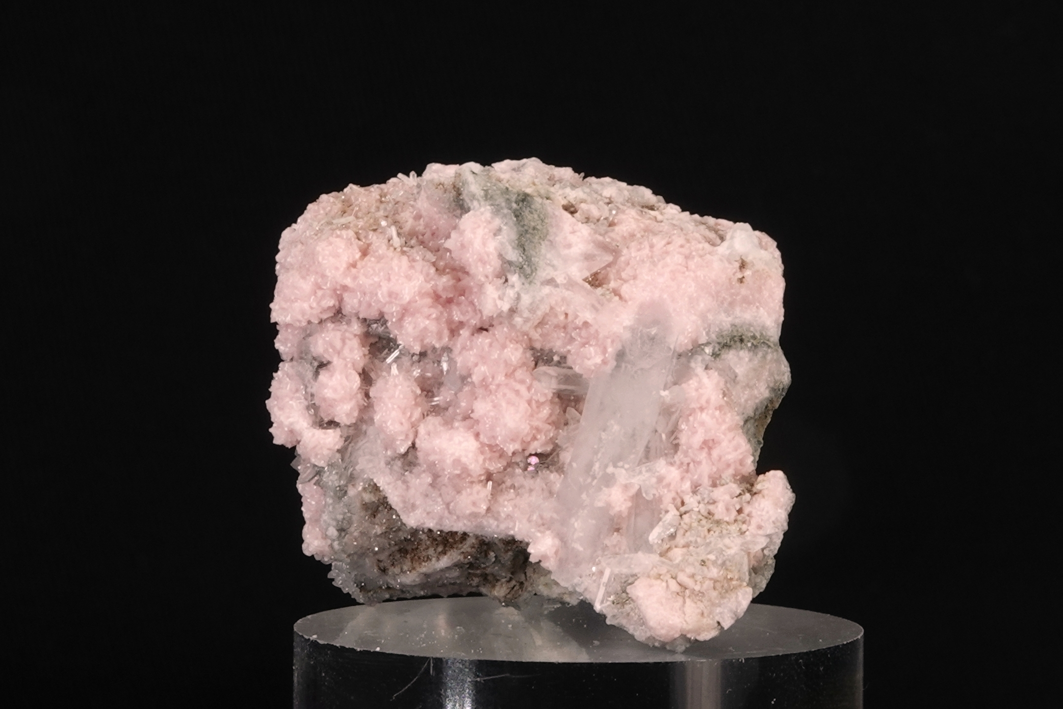 Rhodochrosite, Quartz - Mine de Davidkovo, Bulgarie - 251 ct