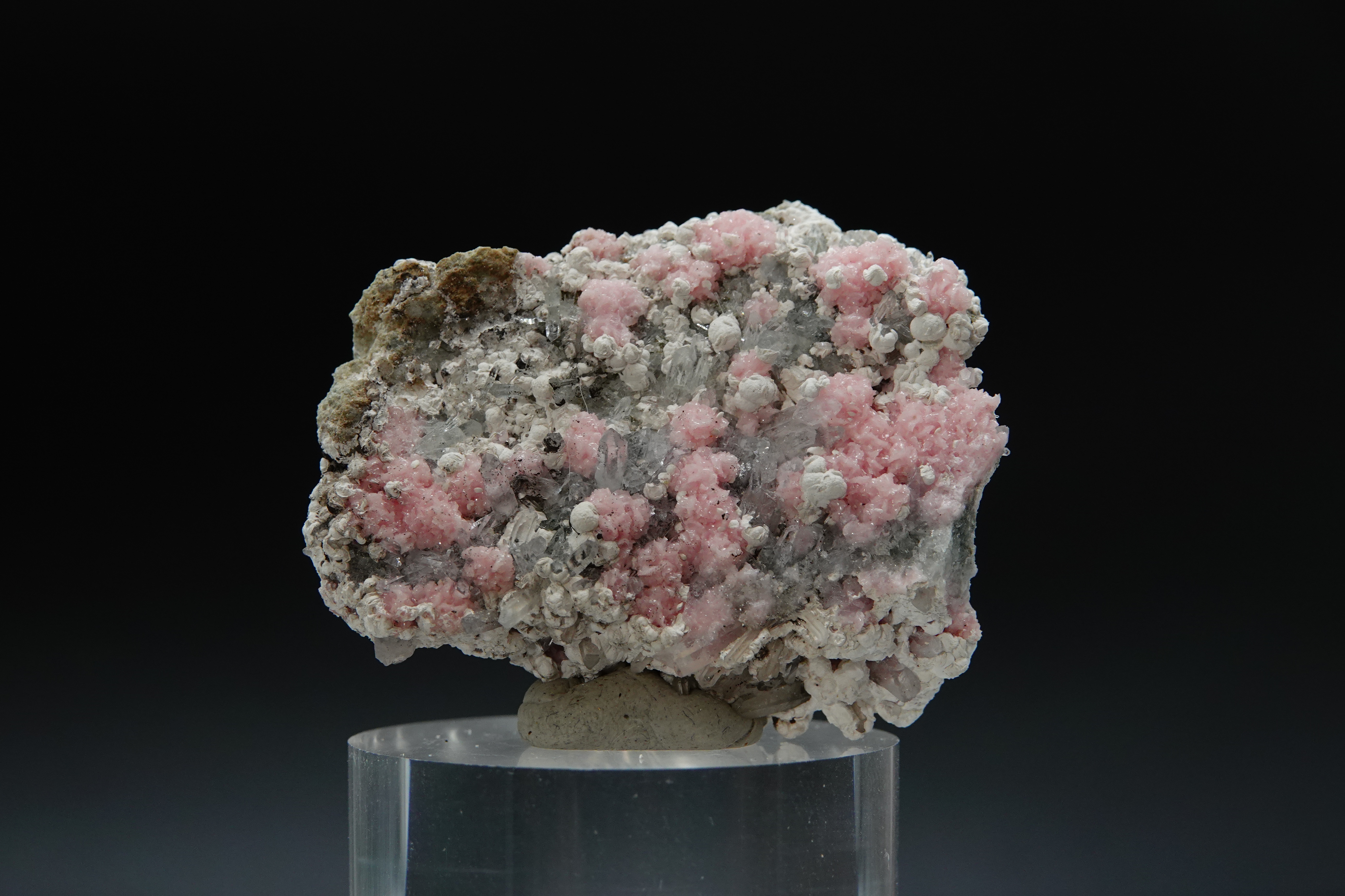 Rhodochrosite & Calcite - Bulgarie - 189 ct