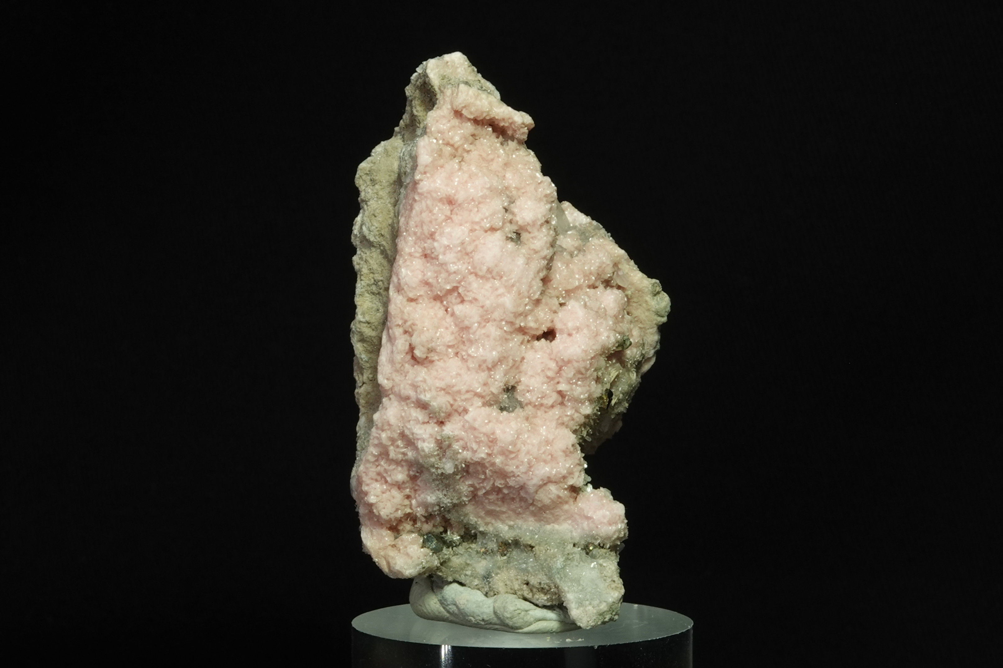 Rhodochrosite, Quartz, Pyrite - Mine de Davidkovo, Bulgarie - 346 ct