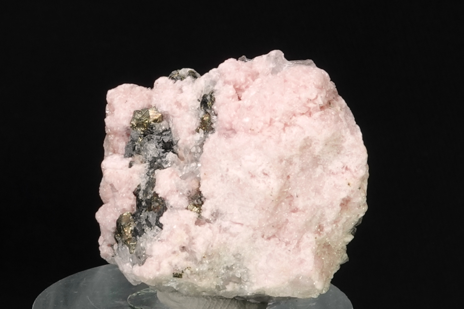 Rhodochrosite, Chalcopyrite, Quartz & Sphalérite - Bulgarie – 114.5 ct