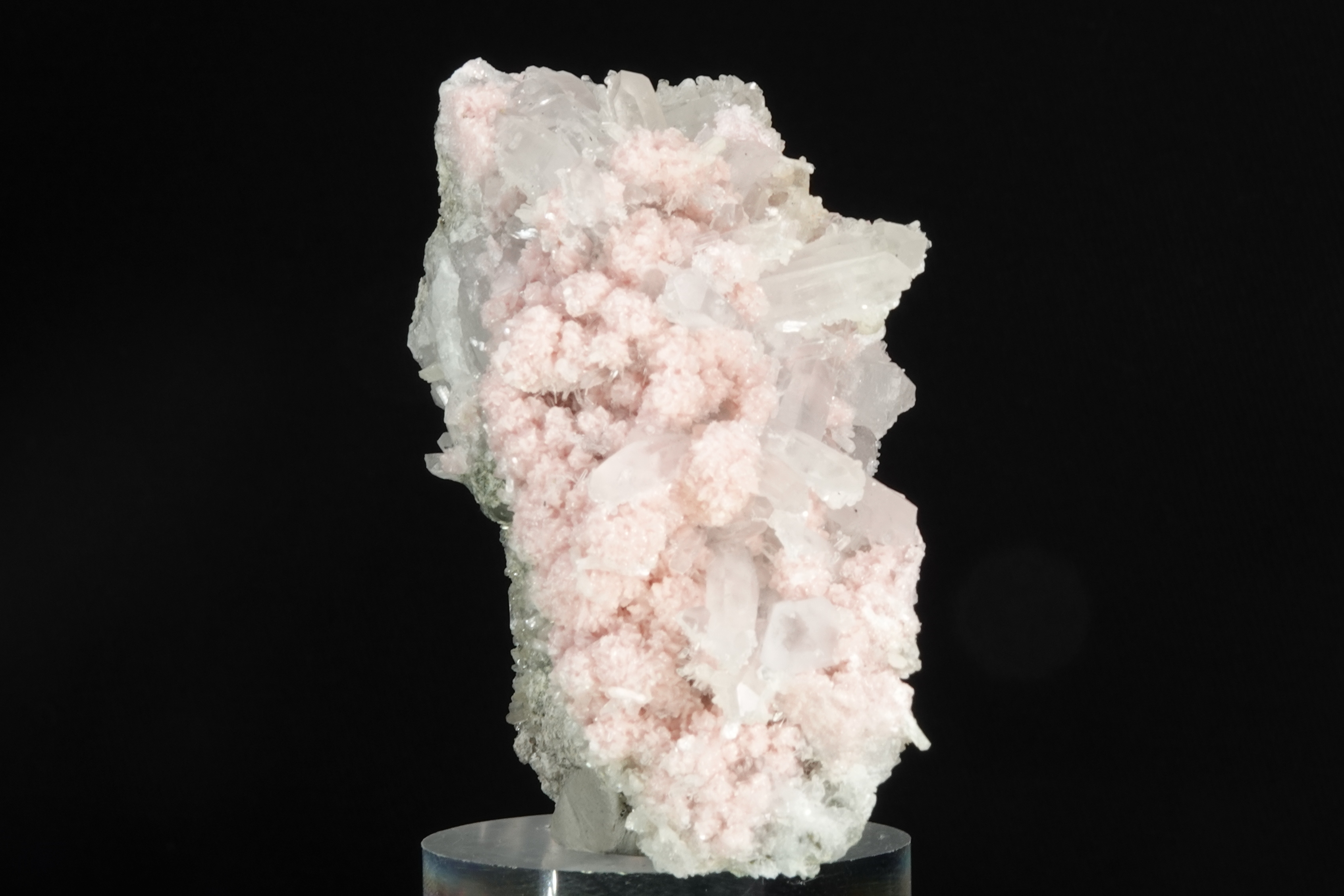 Rhodochrosite, Calcite & Chalcopyrite  - Bulgarie - 611,5 ct