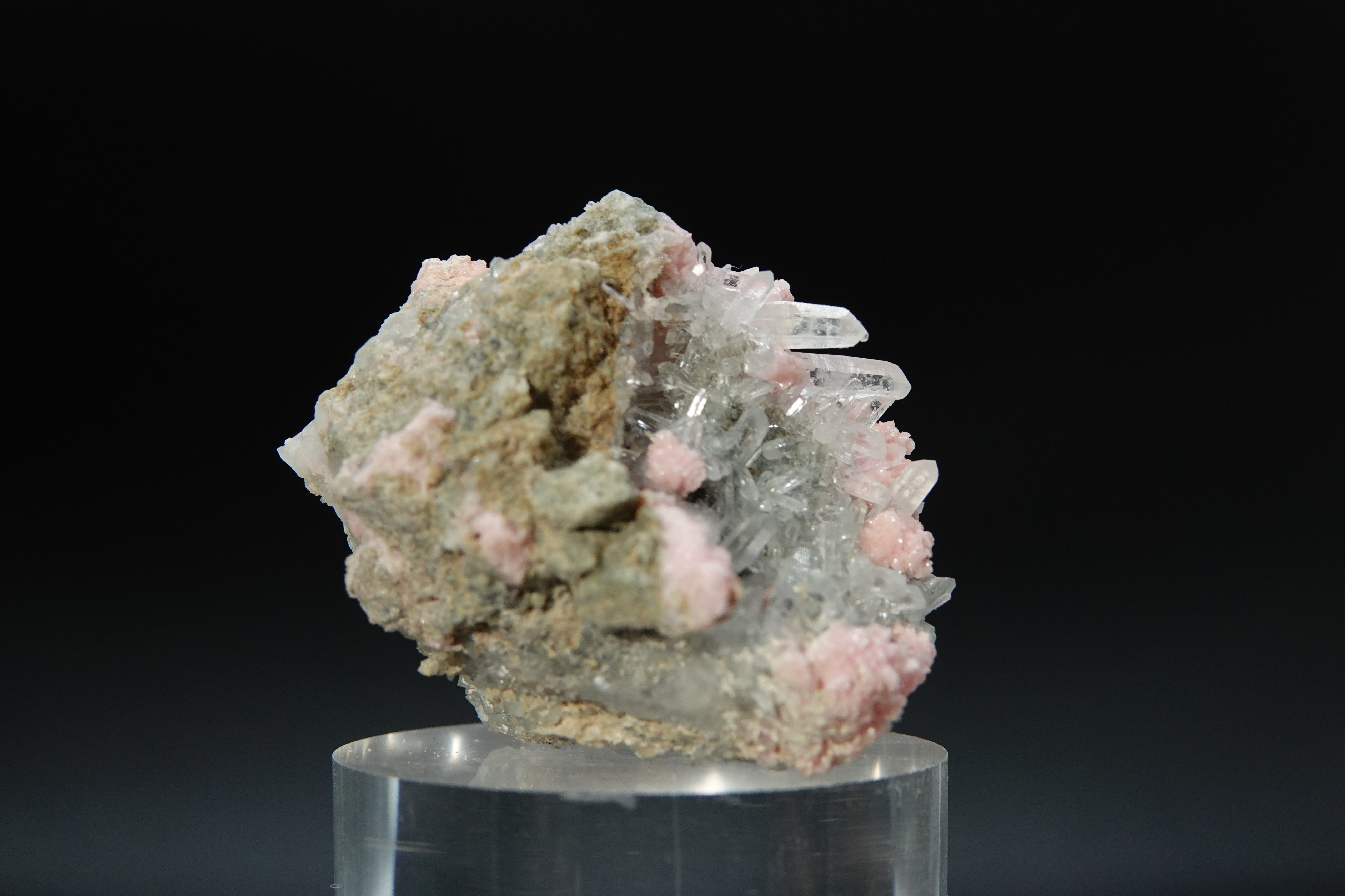 Rhodochrosite & Calcite - Bulgarie - 280 ct