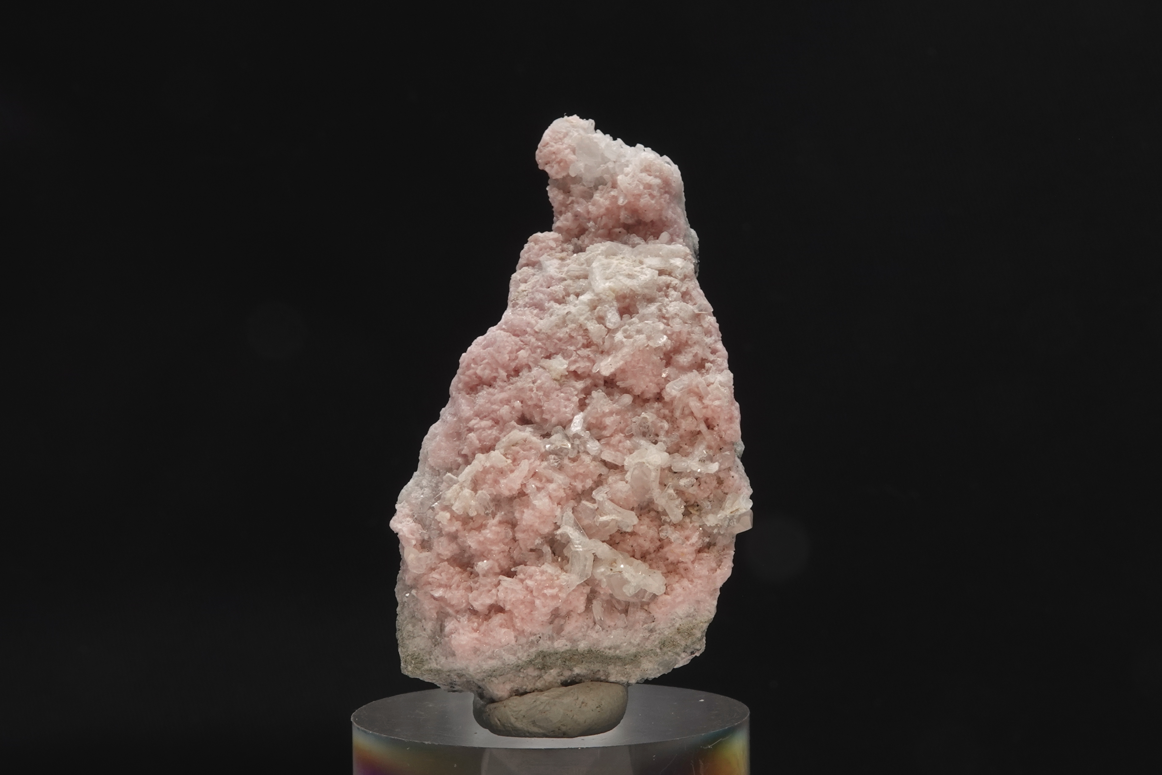 Rhodochrosite, Quartz – Mine Davidkovo, Bulgarie – 154ct
