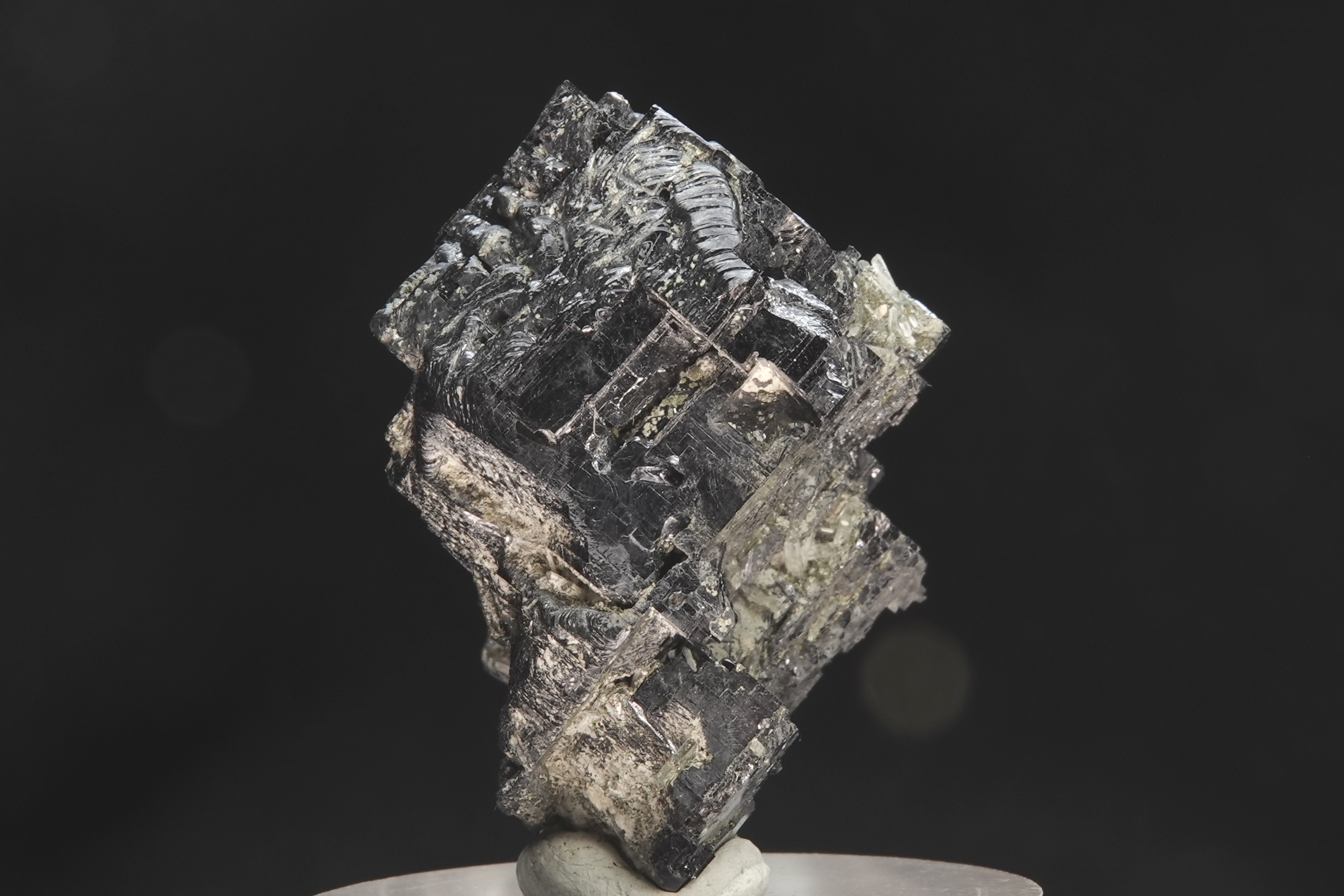 Minéral Galène miroir et Quartz - Bulgarie - 85,1 g