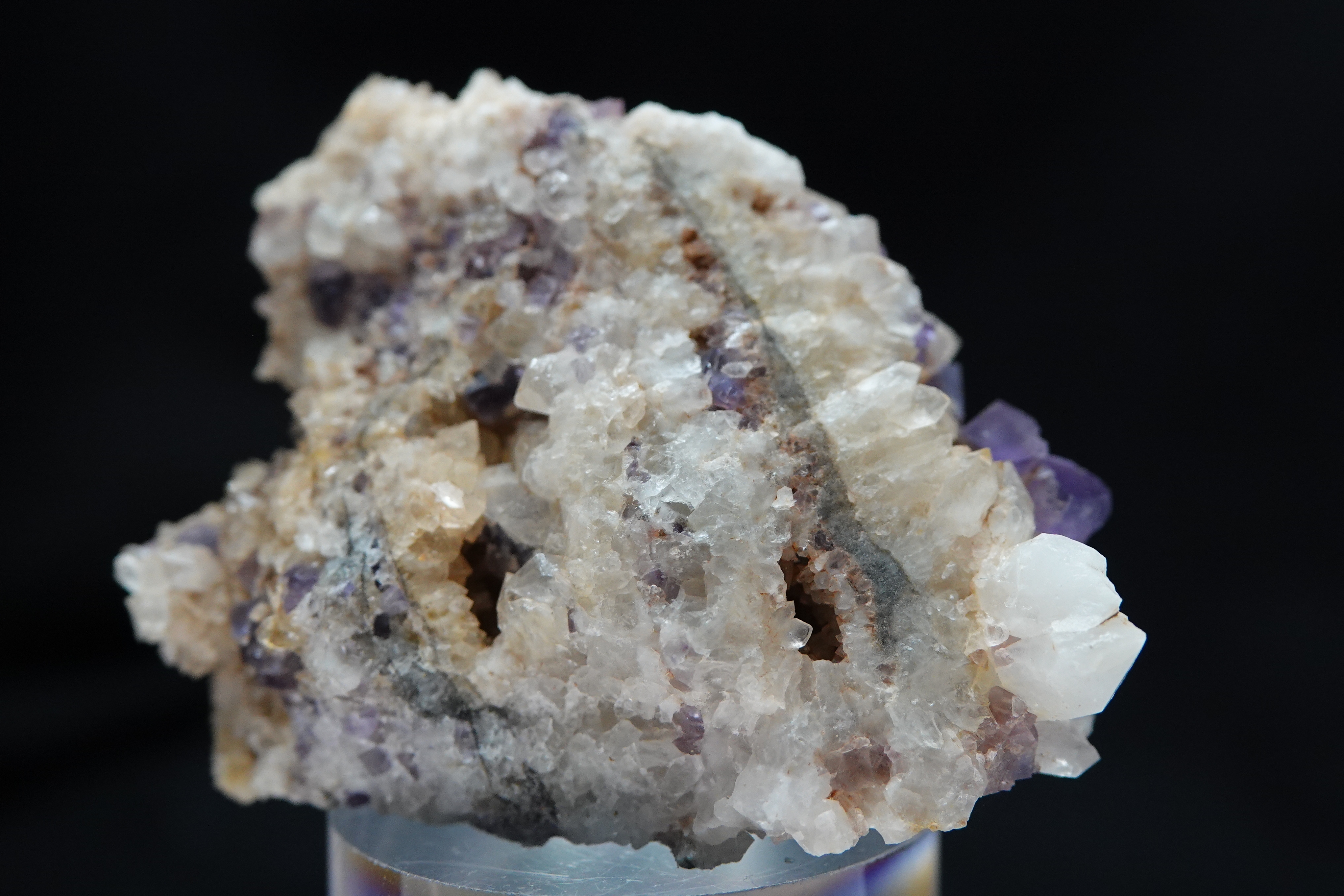 Fluorite, Quartz - Espagne - 94,9 g