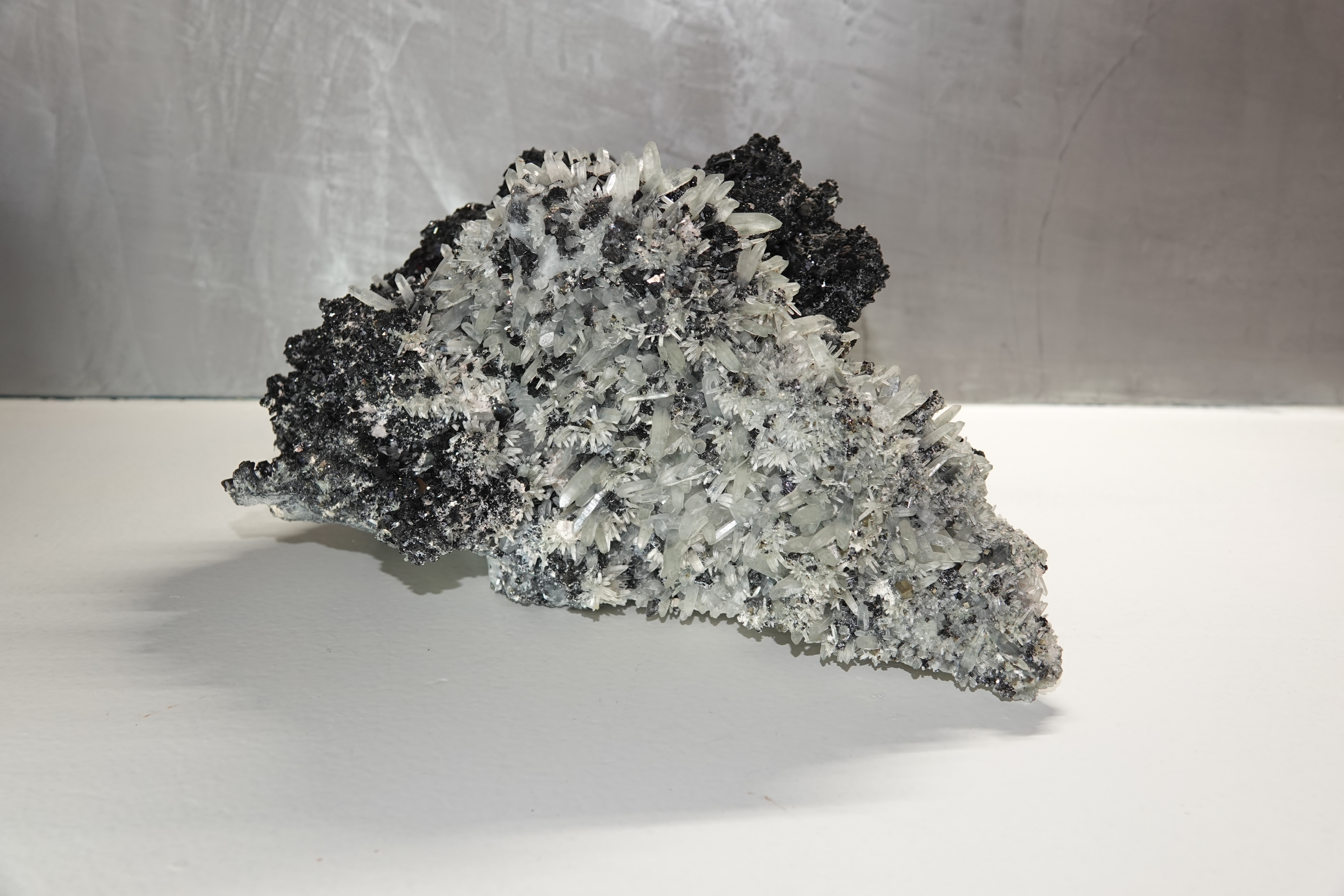 Sphalérite, Calcite & Pyrite – Pièce Musée - Mine de Krushev, Bulgarie - 25870 ct 