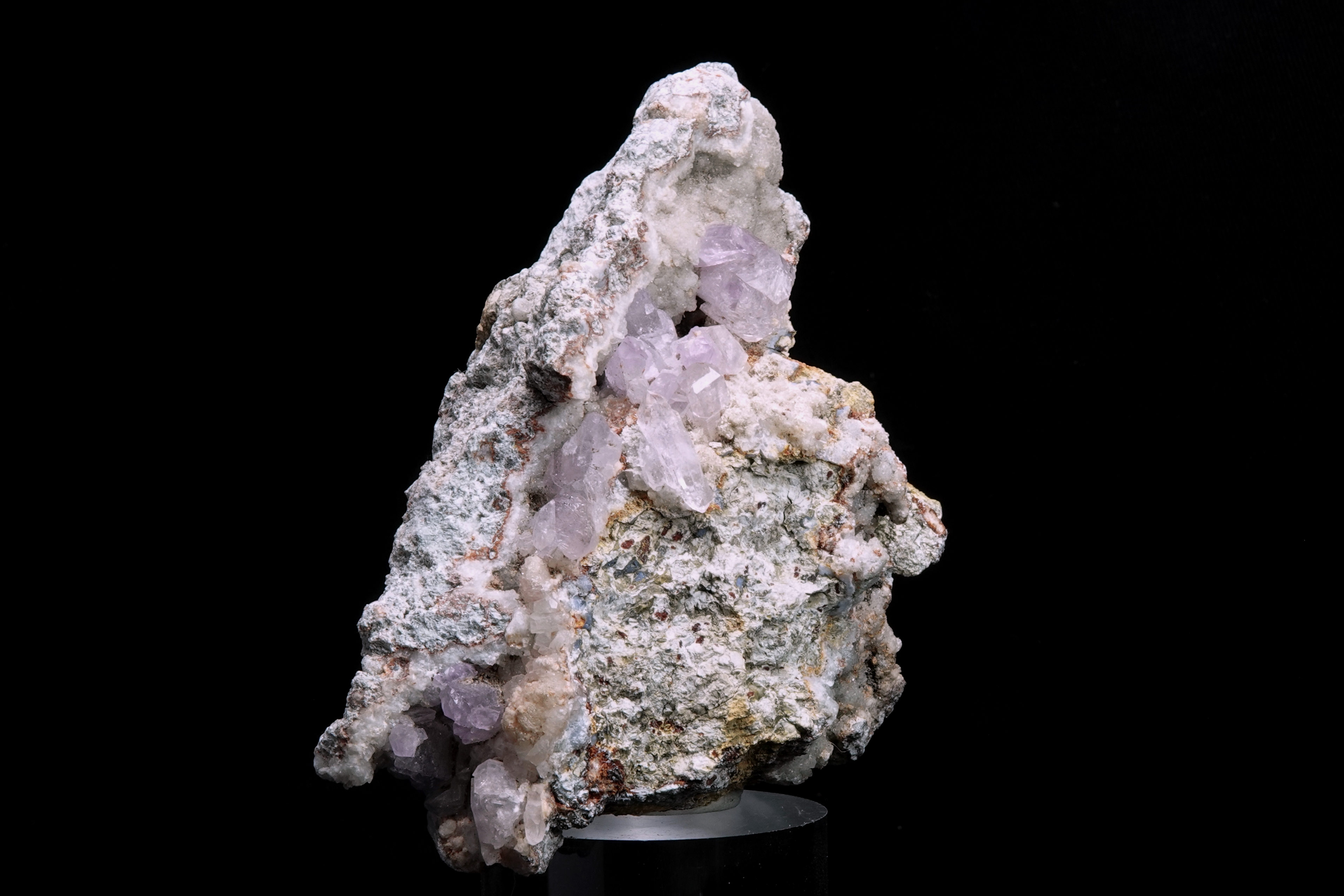 Améthyste sur gangue - Osilo, Sassari, Sardaigne, Italie - 1150 ct