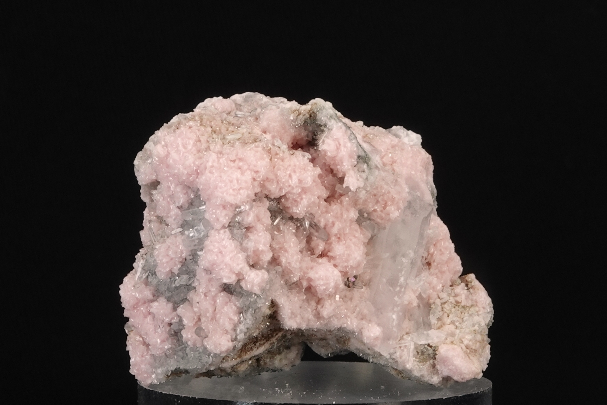 Rhodochrosite, Quartz - Mine de Davidkovo, Bulgarie - 251 ct
