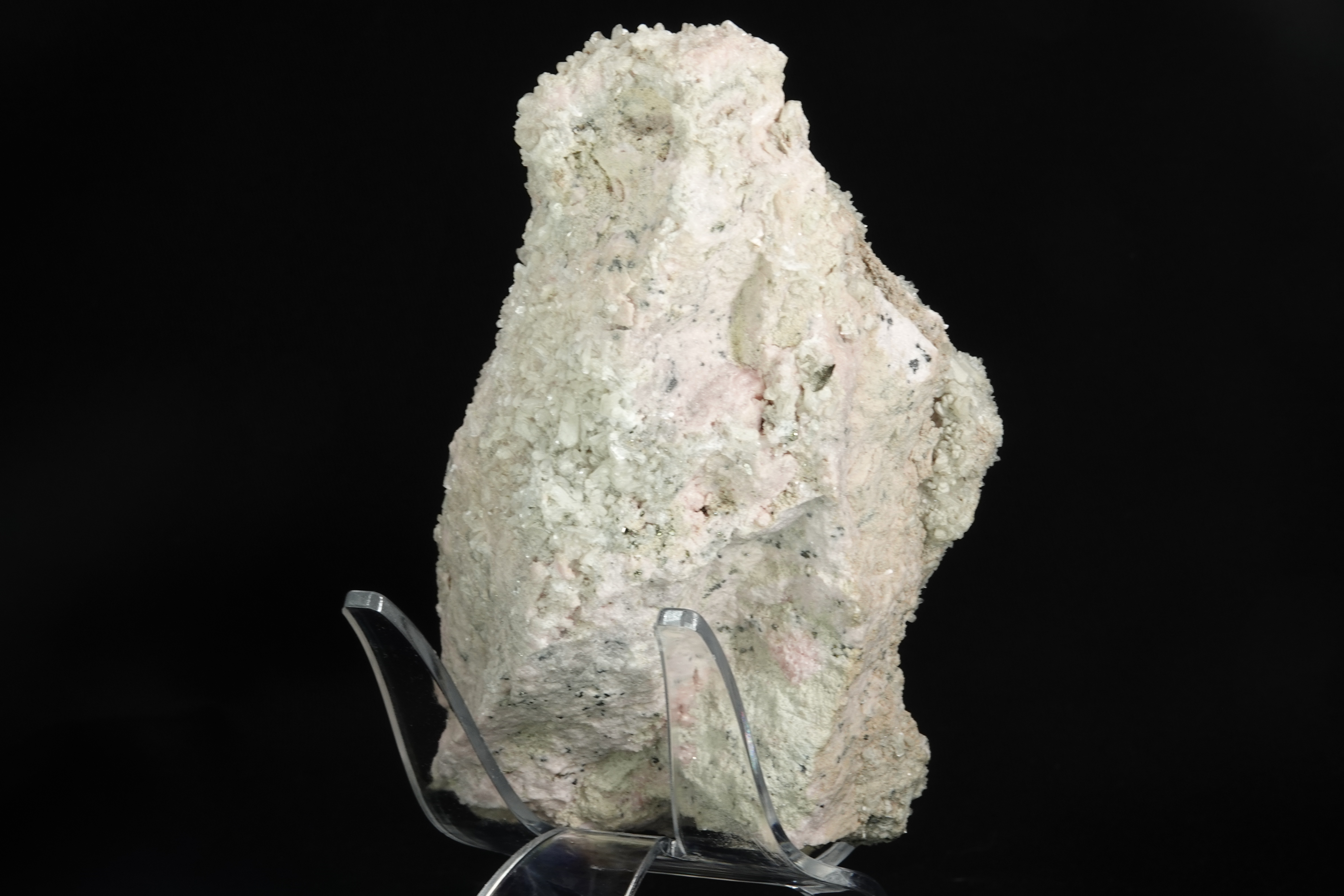 Rhodochrosite, Calcite, Sphalérite & Chalcopyrite - Bulgarie - 20875 ct