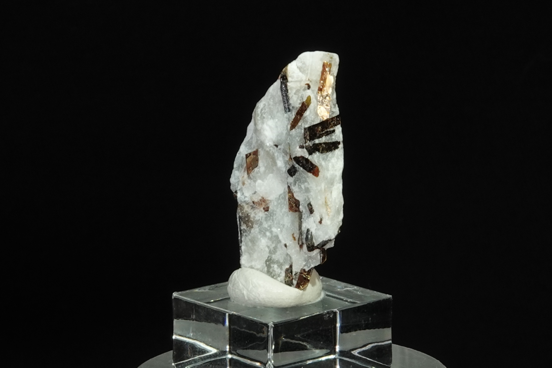 Astrophyllite sur Albite - Péninsule de Kola, Russie - 21.5 ct