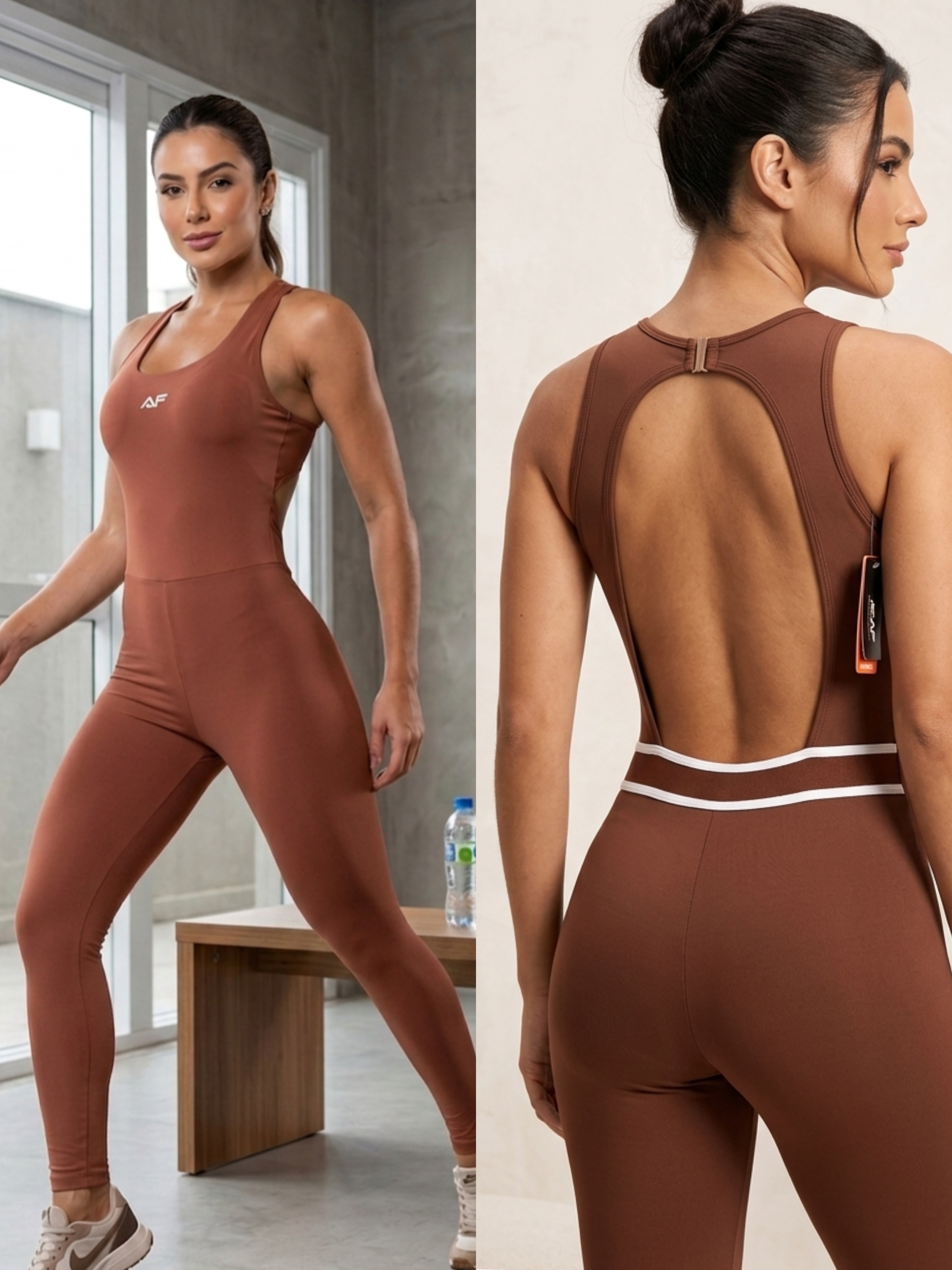 Macacão Fitness Feminino
