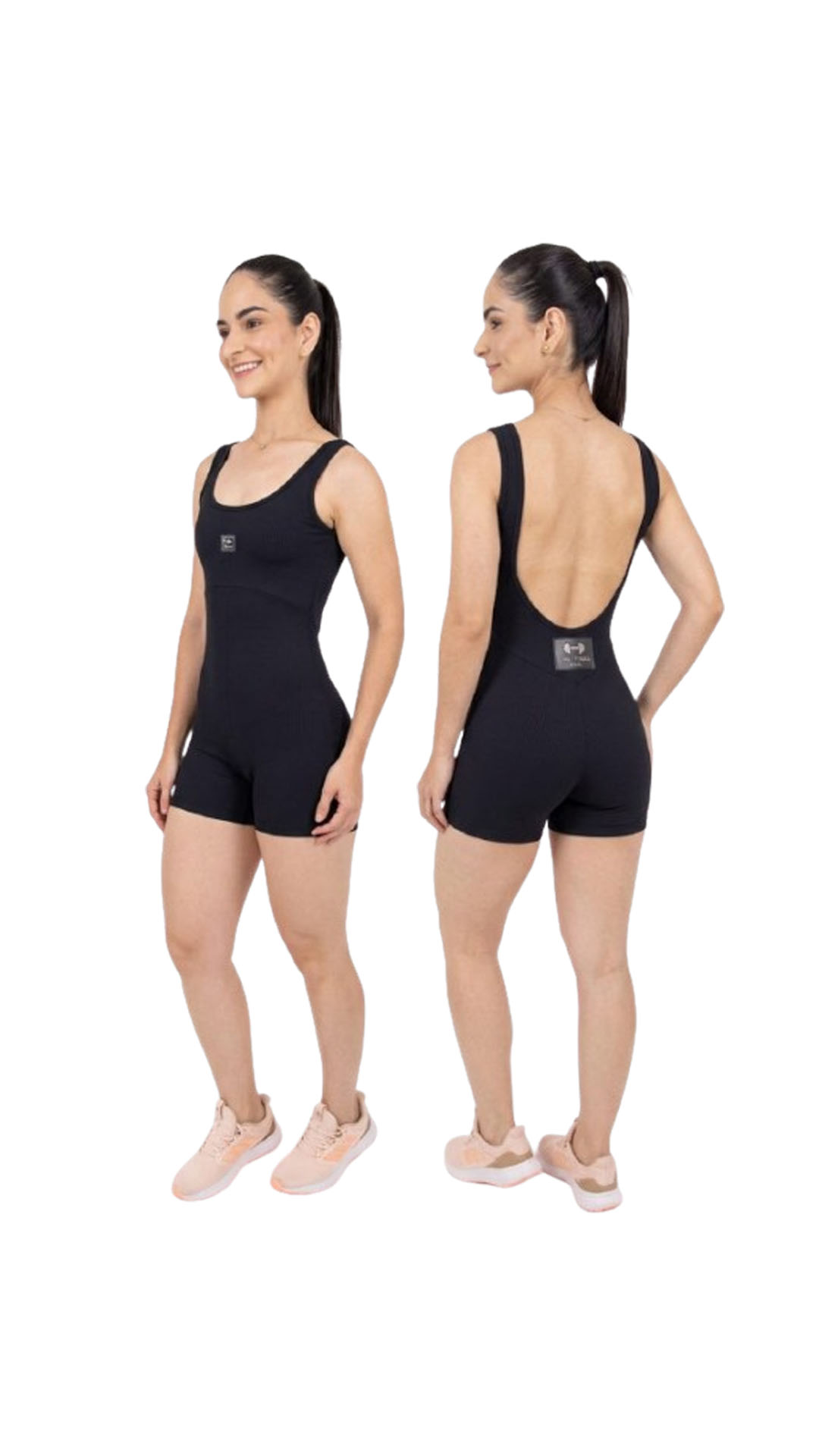 Macacão Fitness - Preto