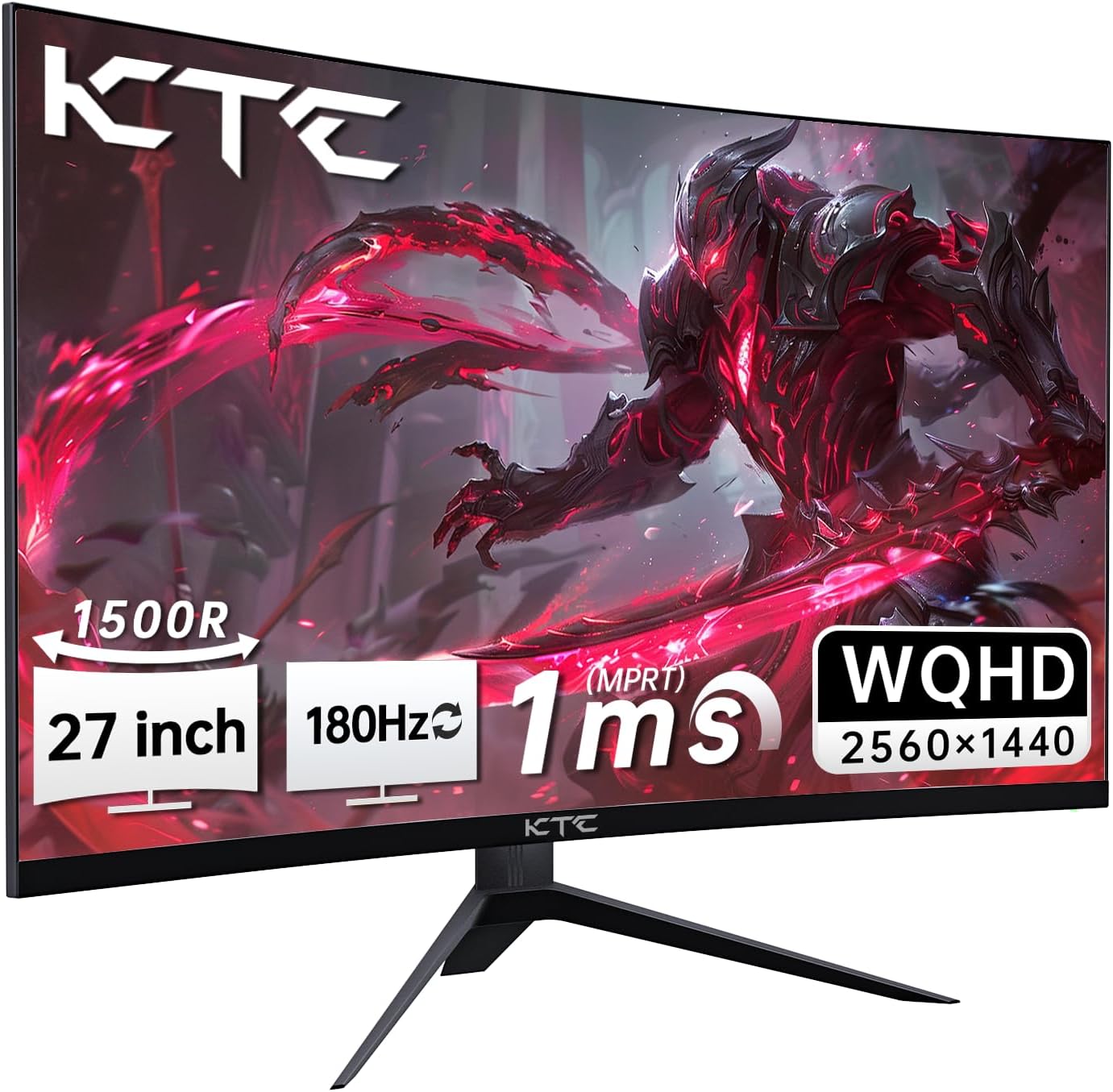 KTC 27-Inch Curved Gaming Monitor