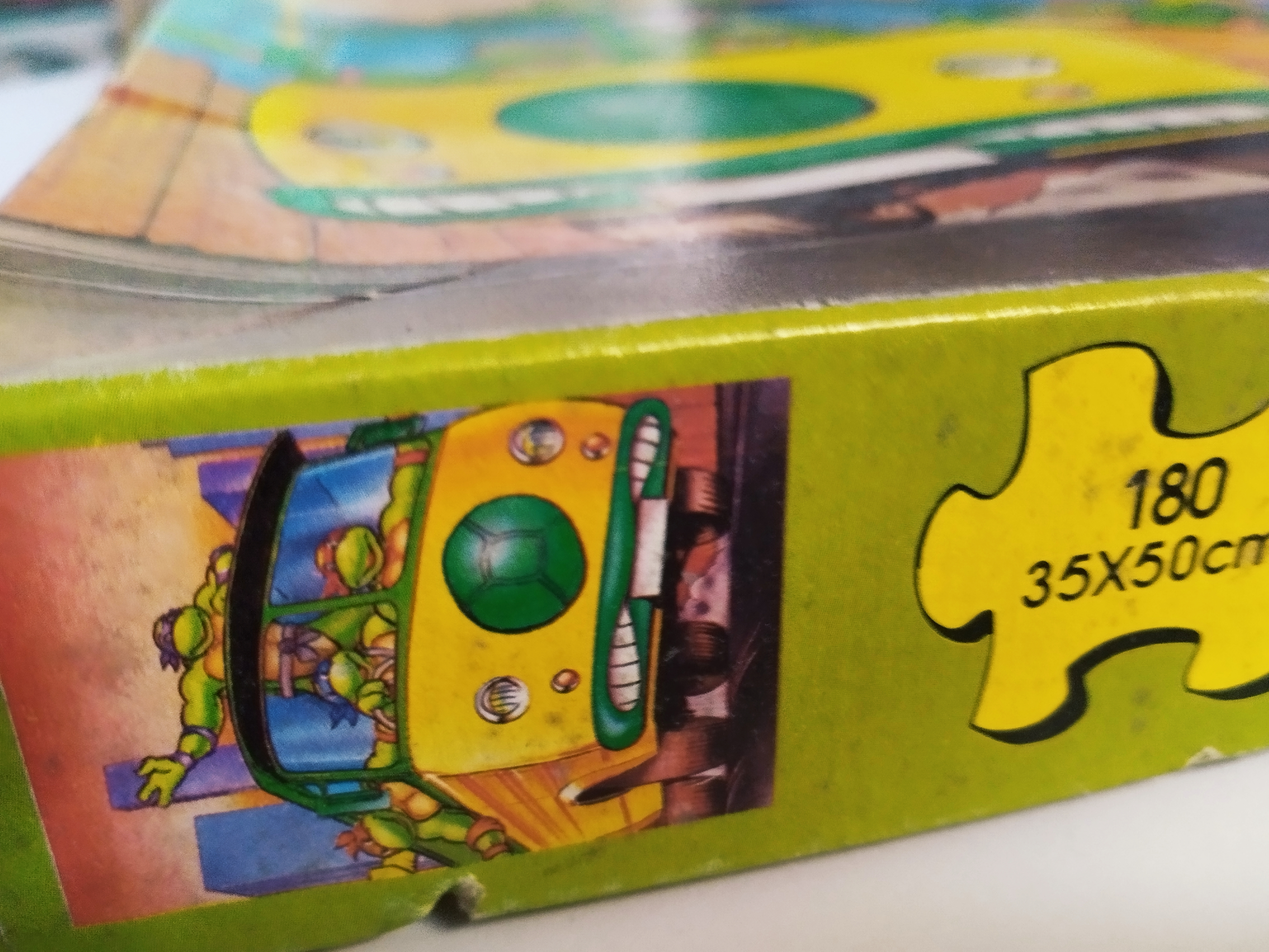 TMNT Bootleg Puzzle — 180 Pieces (Style Vintage Series)