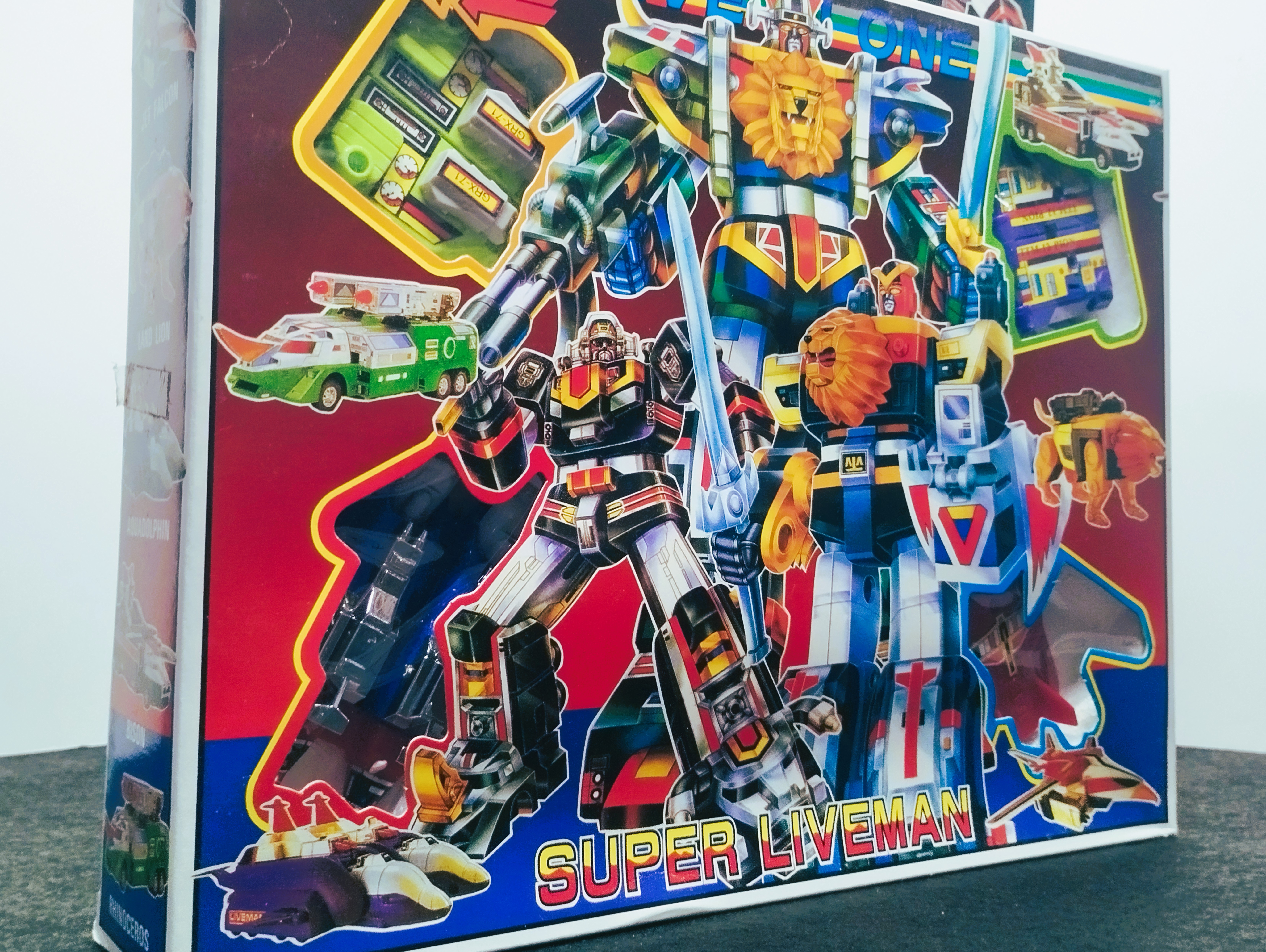 Super Liveman Five-One Robot Vintage Bootleg 80s Toy MINT Complete Boxed