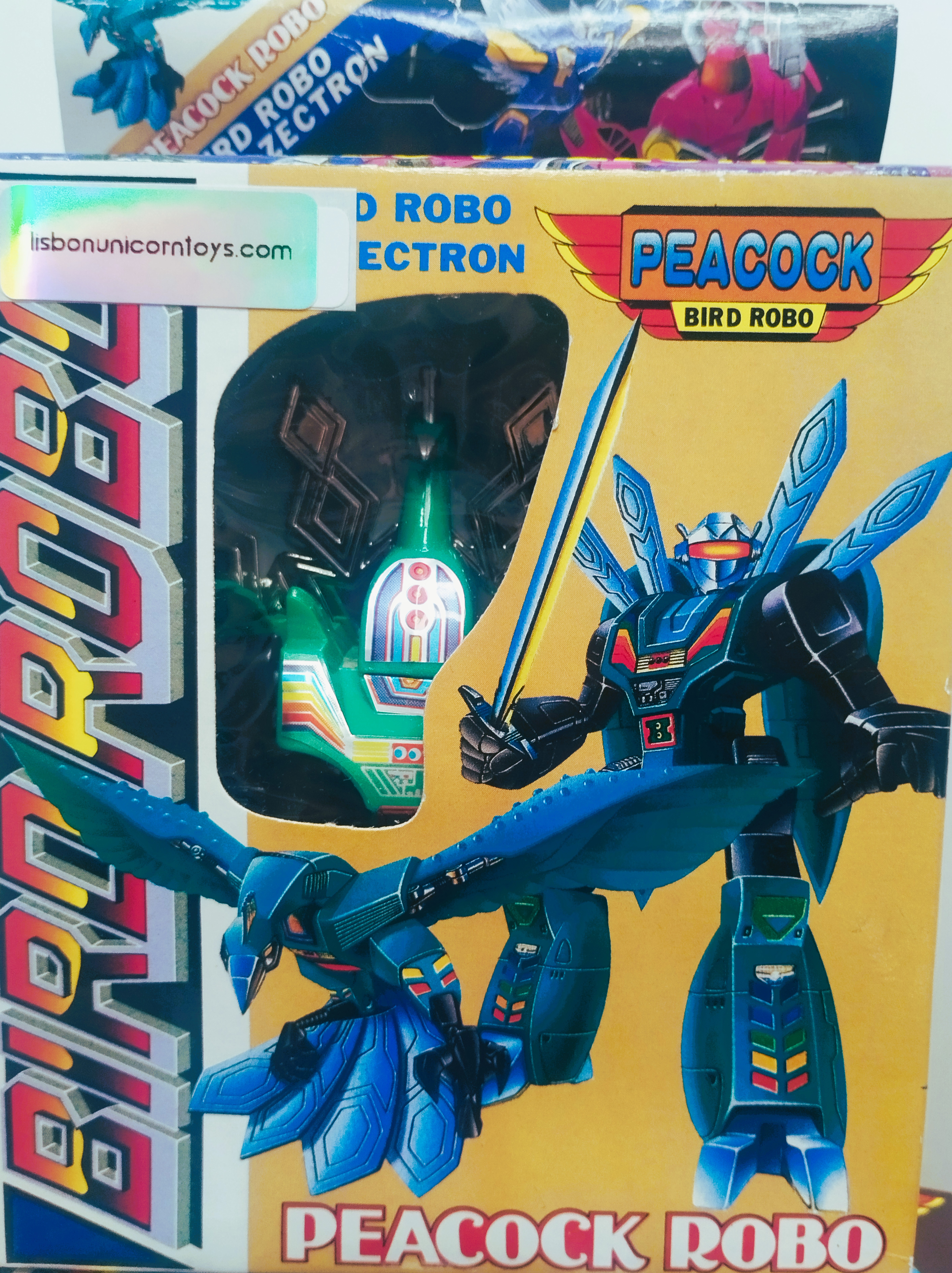 Bird Robot Series Peacock Bat Condor Robot Set Vintage Transforming Figures Mint