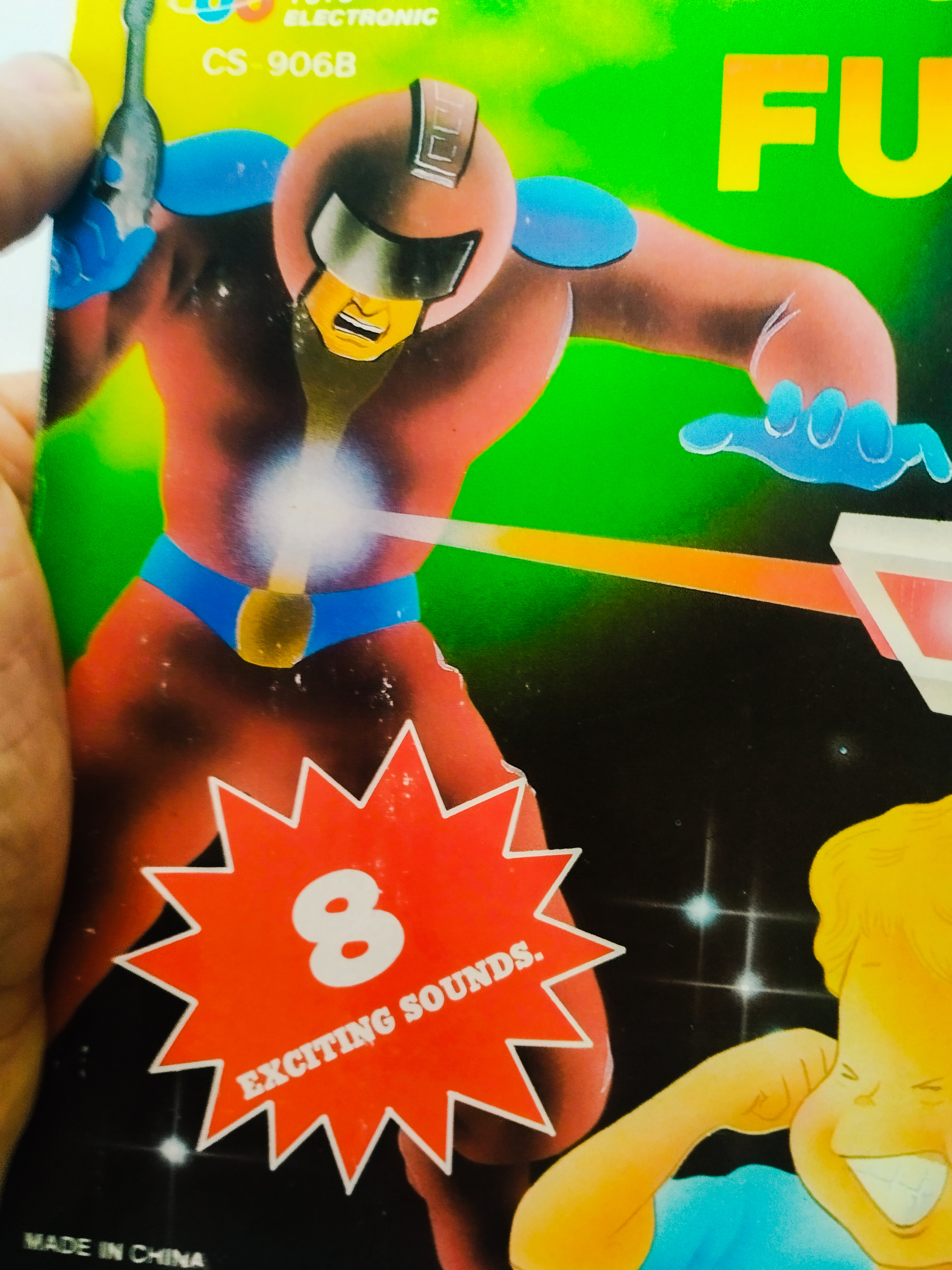 BA-ZURA Shooter – Vintage 80s Bootleg Laser Toy Gun with Original Box