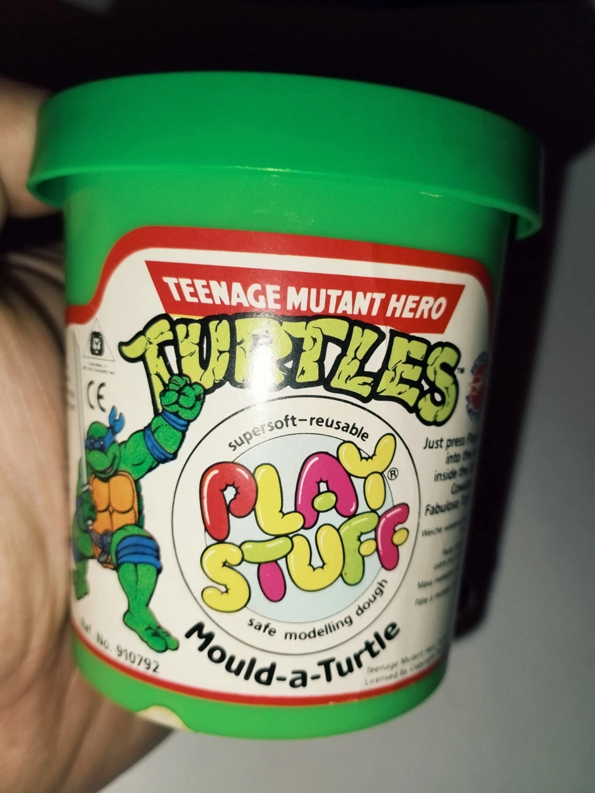 Vintage TMNT Hero Turtles Plaster Moulding Set SEALED 90s Peter Pan Playthings