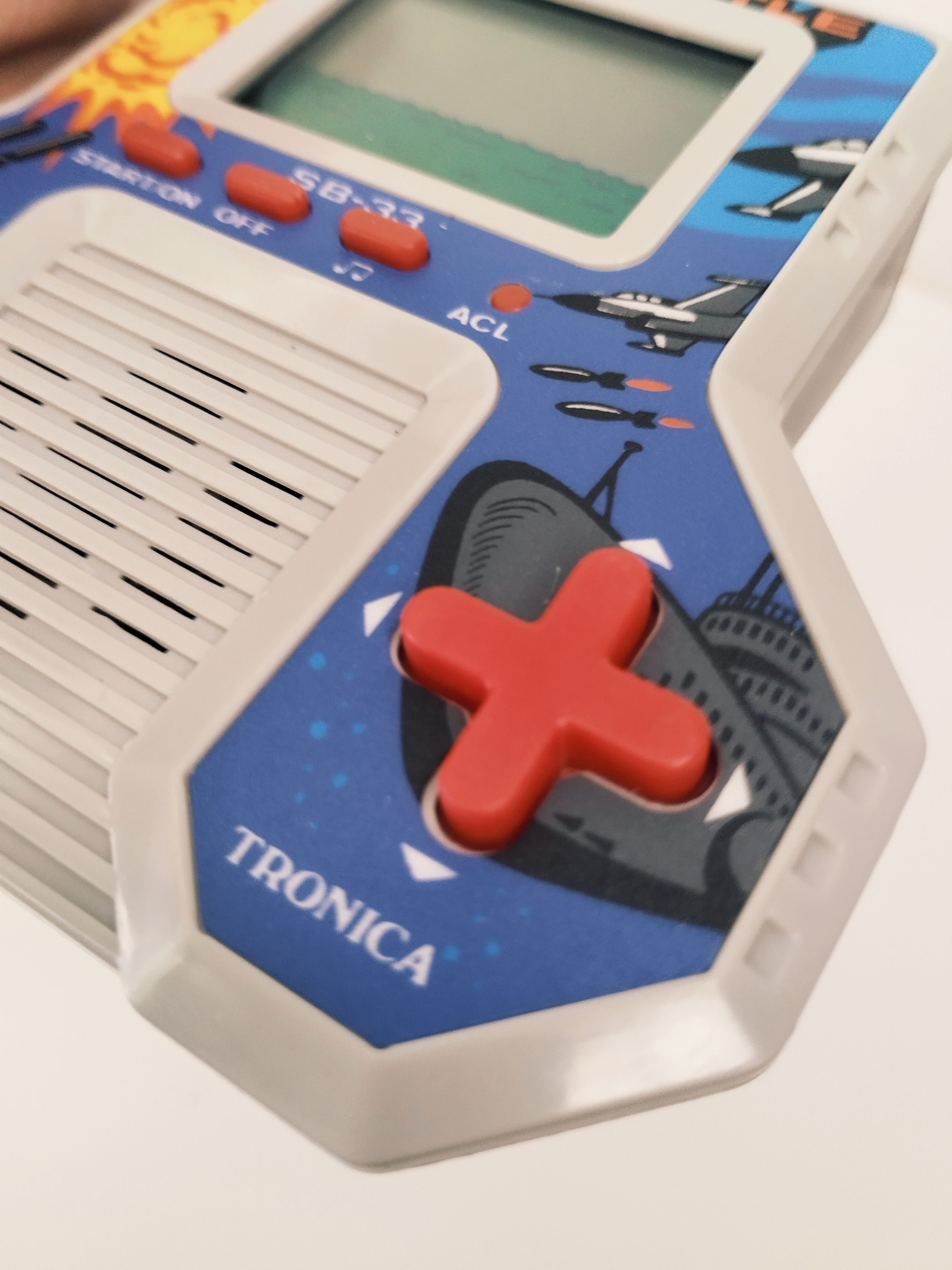 Vintage Tronica Space Battle LCD Game Console – Rare Retro Handheld with Sound