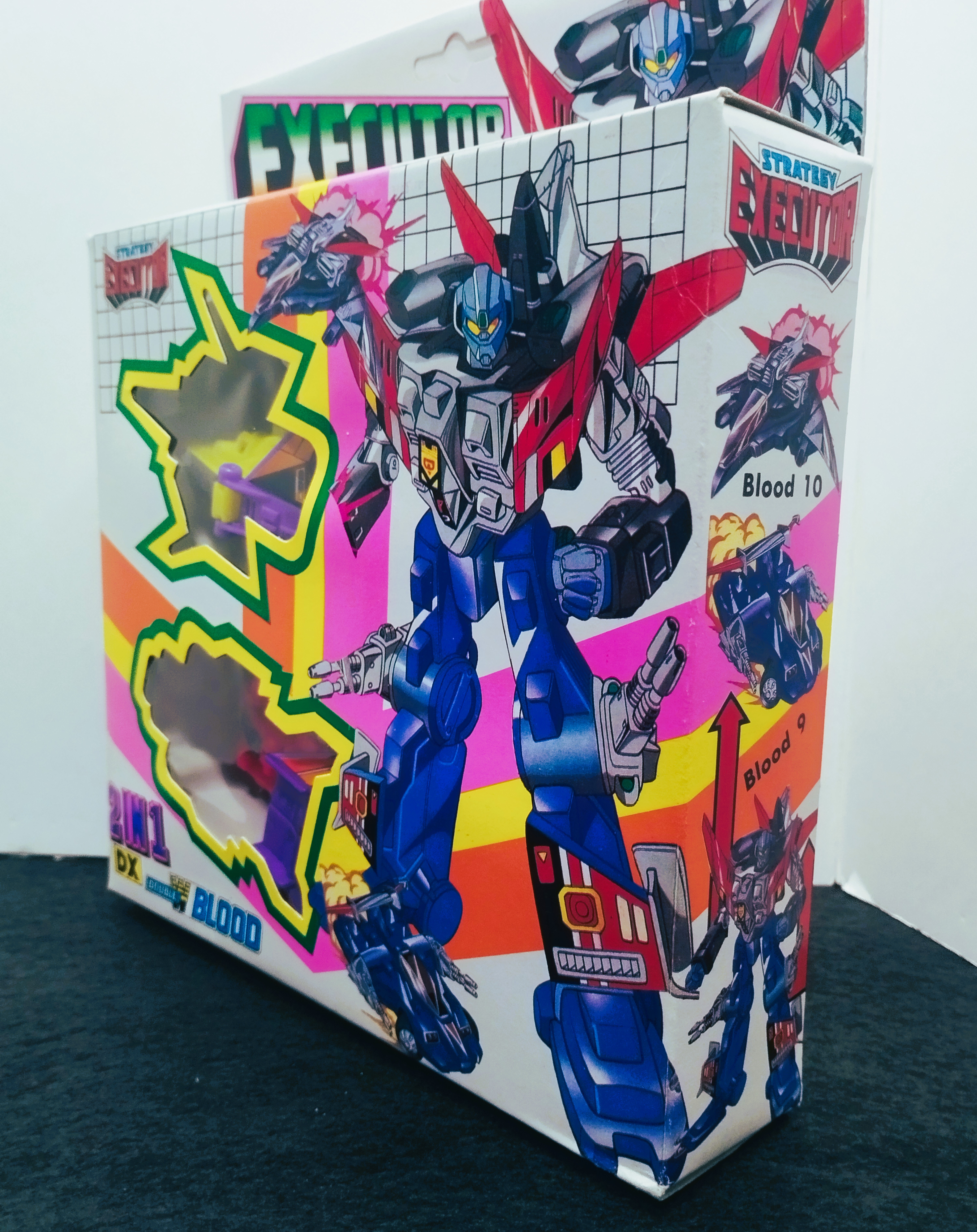 Double Blood Vintage Robot – 80s Bootleg Mecha Inspired by Transformers & Gundam