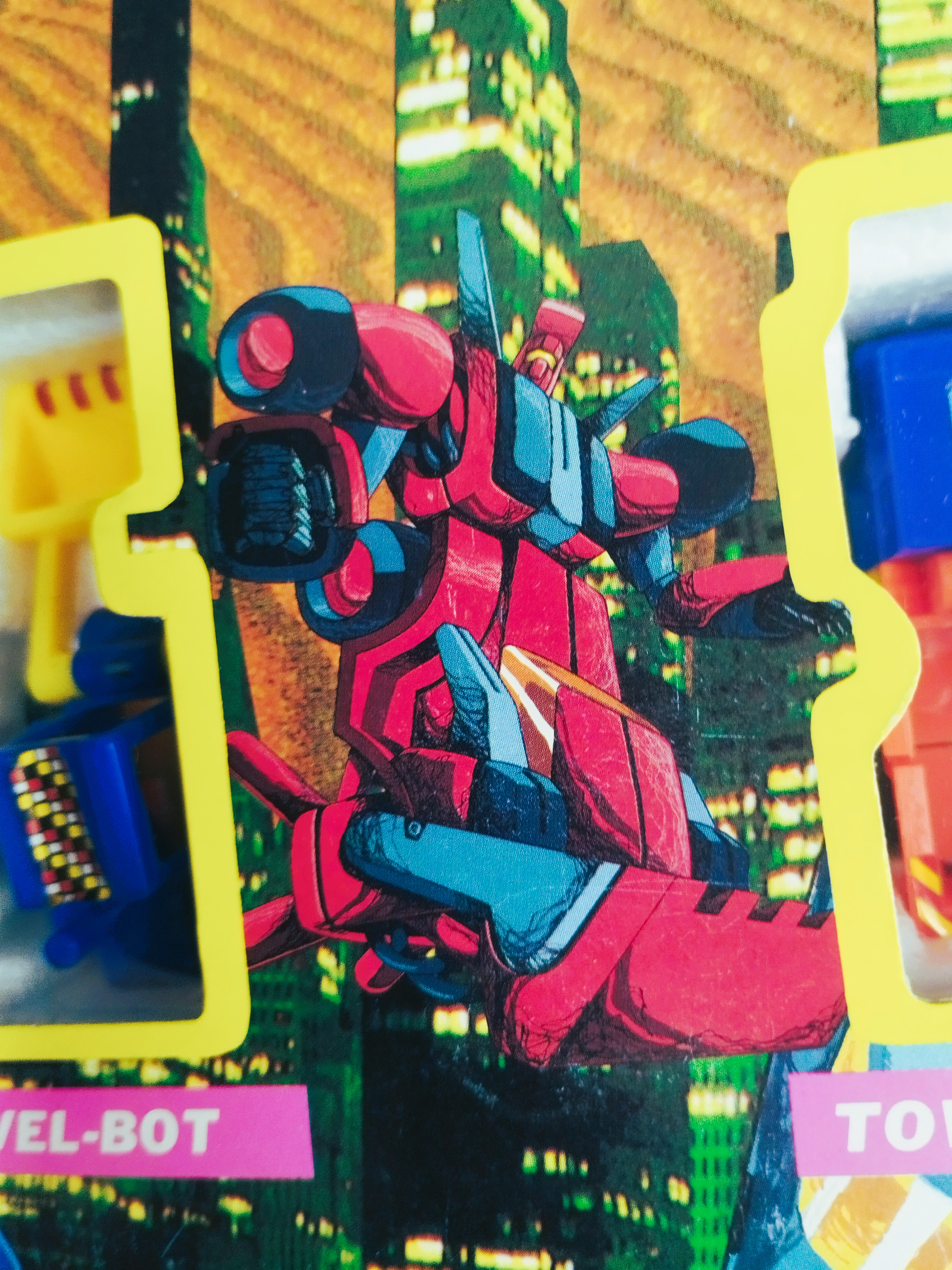 Construction Bot LH-745 Vintage Bootleg Robot Transformable Taiwan Machine Robo Rare