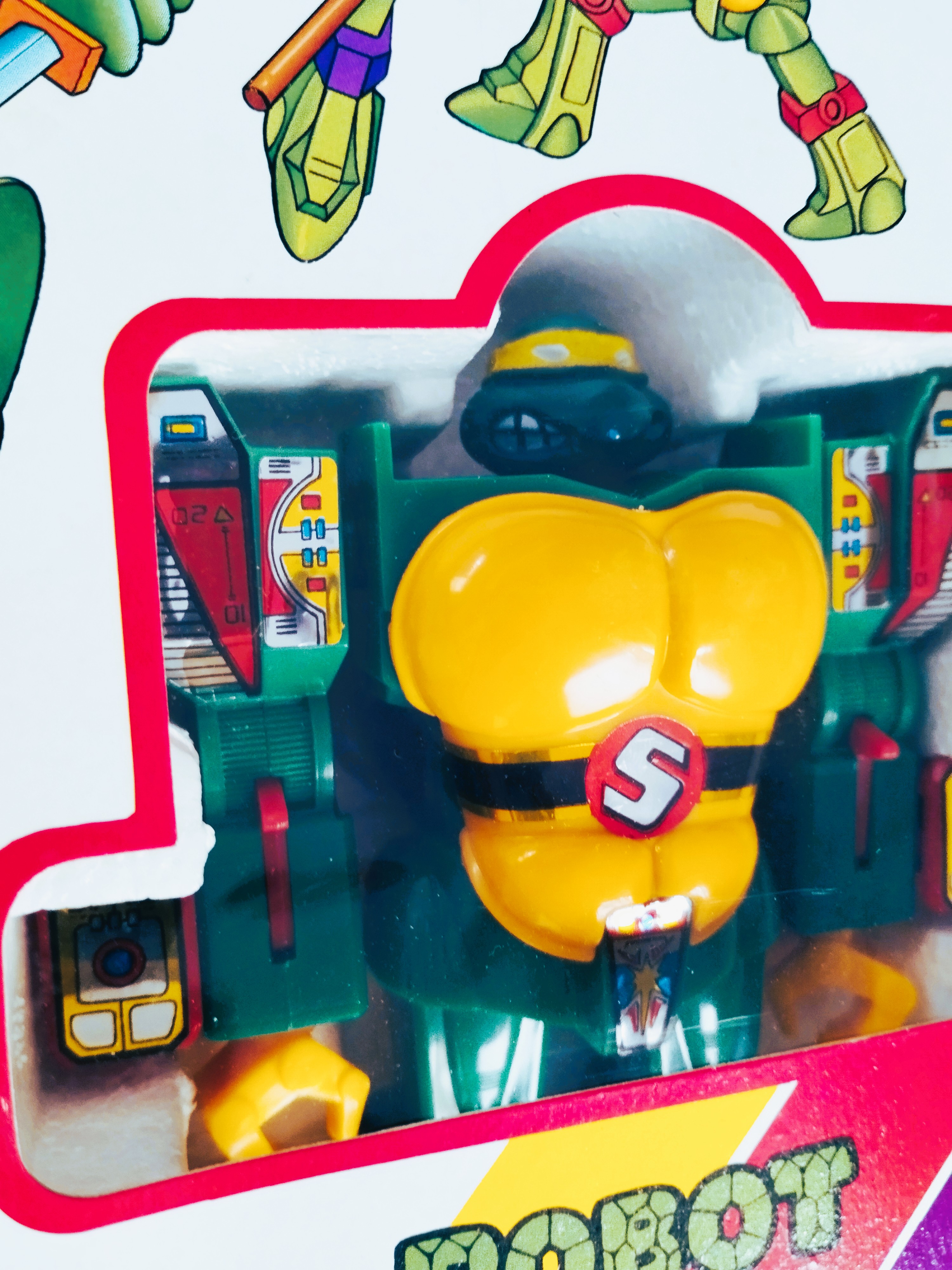 Vintage TMNT Bootleg Robot – 6 Head Variants + Multi-Pack Variations – Extremely Rare 1980s Teenage Mutant Ninja Turtles KO