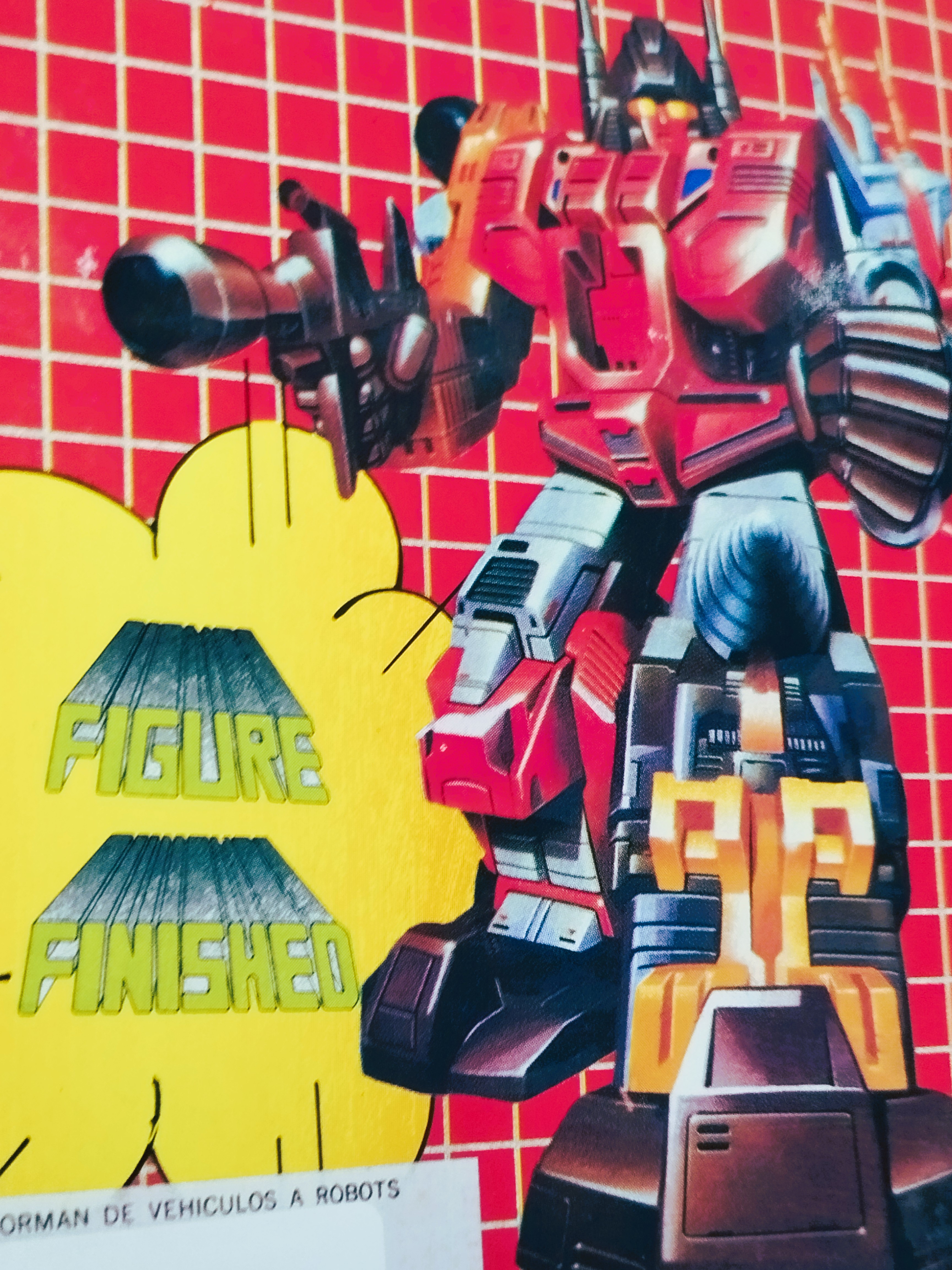 Vintage Scramble City SL-551E Light Speed Transformer Bootleg Robot Made in Taiwan Boxed
