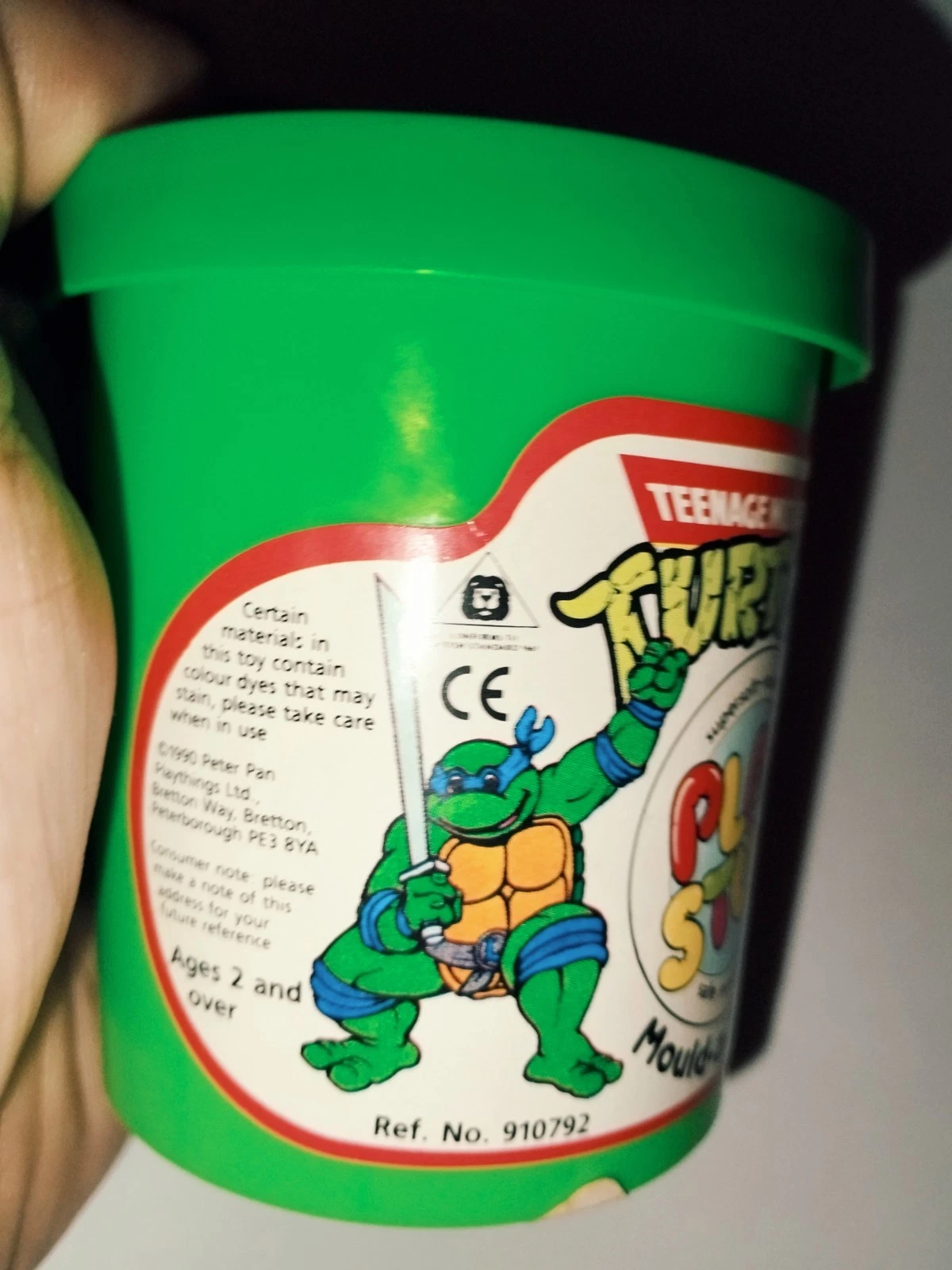 Vintage TMNT Hero Turtles Plaster Moulding Set SEALED 90s Peter Pan Playthings