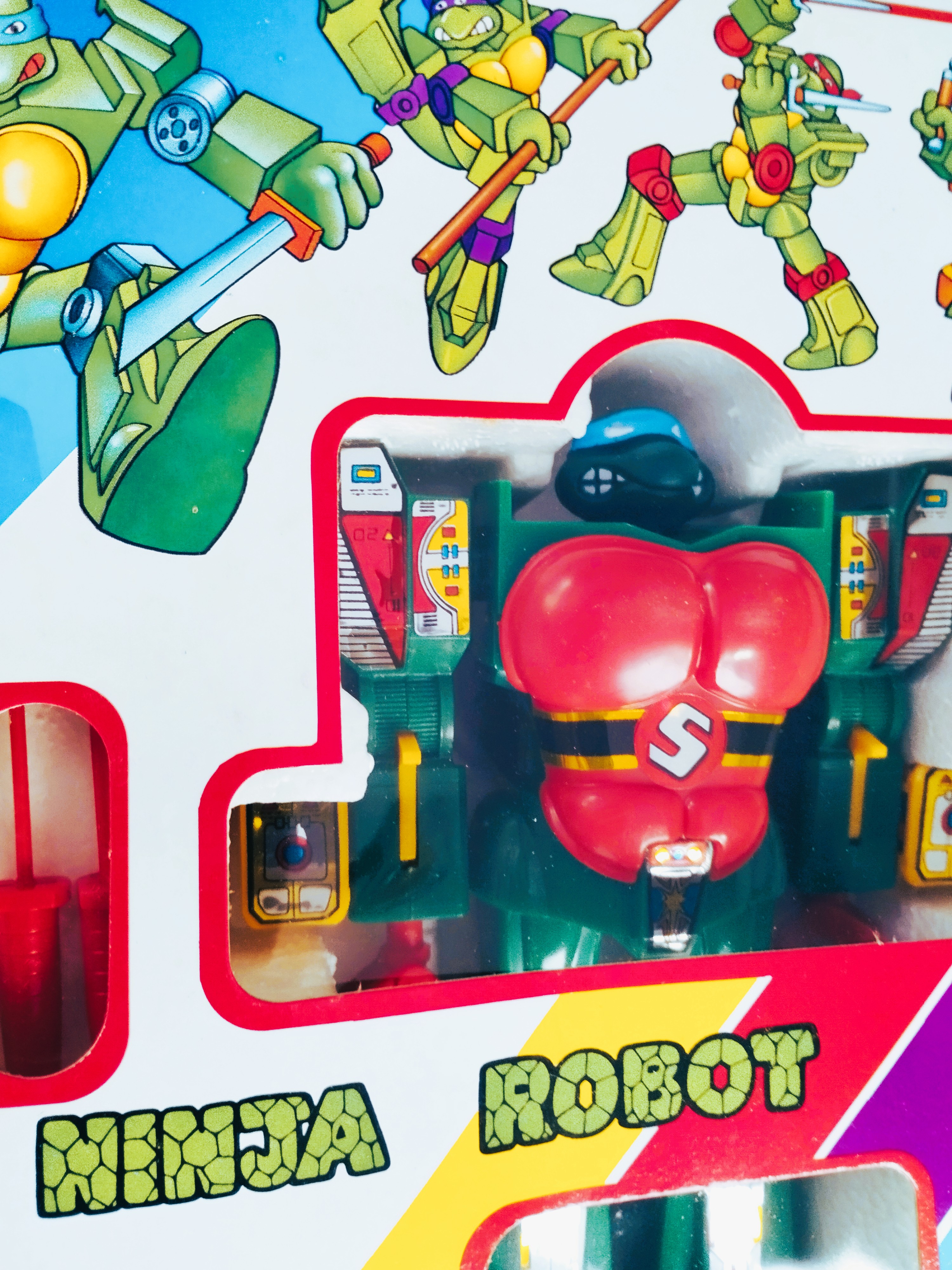 Vintage TMNT Bootleg Robot – 6 Head Variants + Multi-Pack Variations – Extremely Rare 1980s Teenage Mutant Ninja Turtles KO
