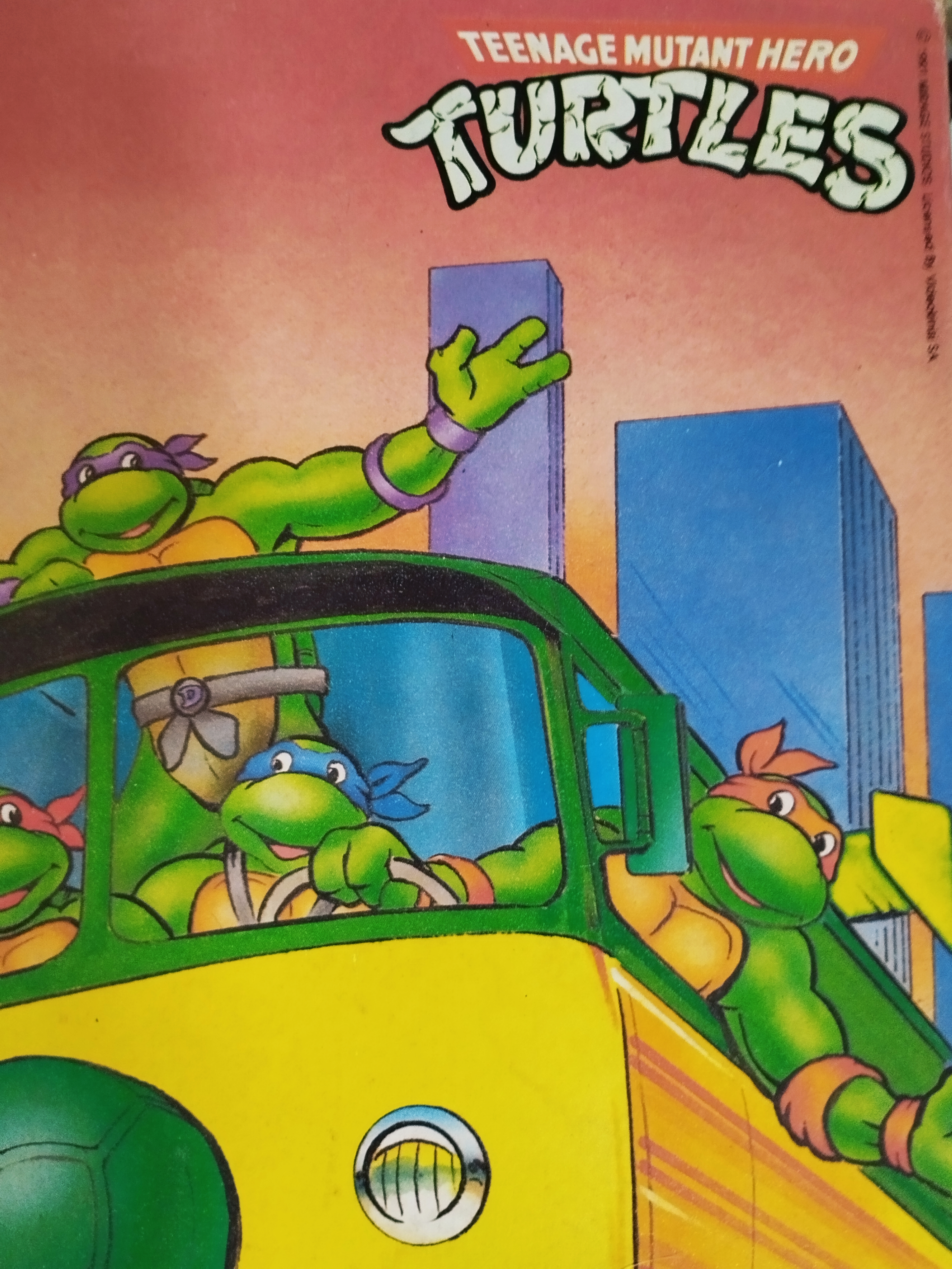TMNT Bootleg Puzzle — 180 Pieces (Style Vintage Series)