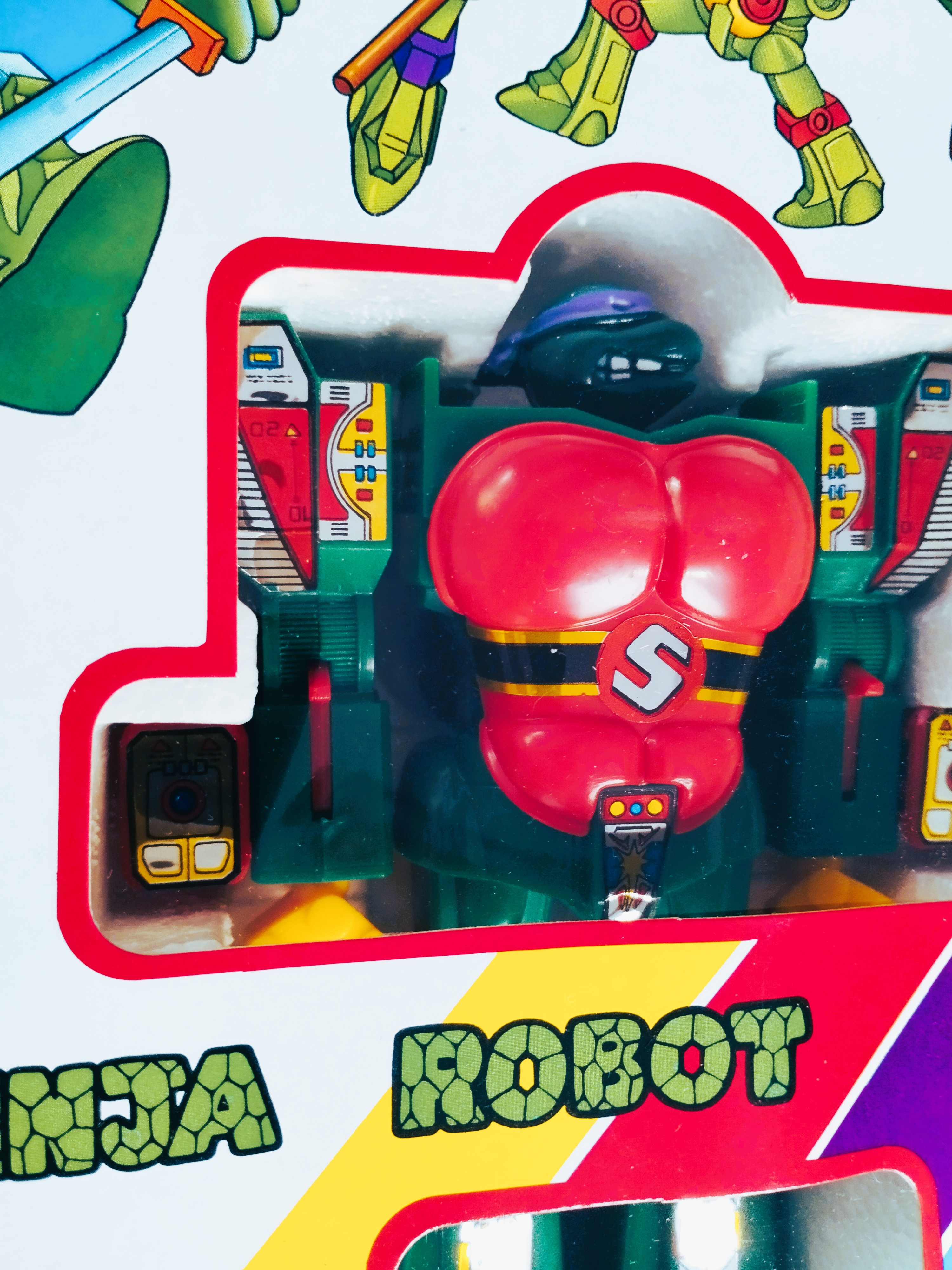 Vintage TMNT Bootleg Robot – 6 Head Variants + Multi-Pack Variations – Extremely Rare 1980s Teenage Mutant Ninja Turtles KO