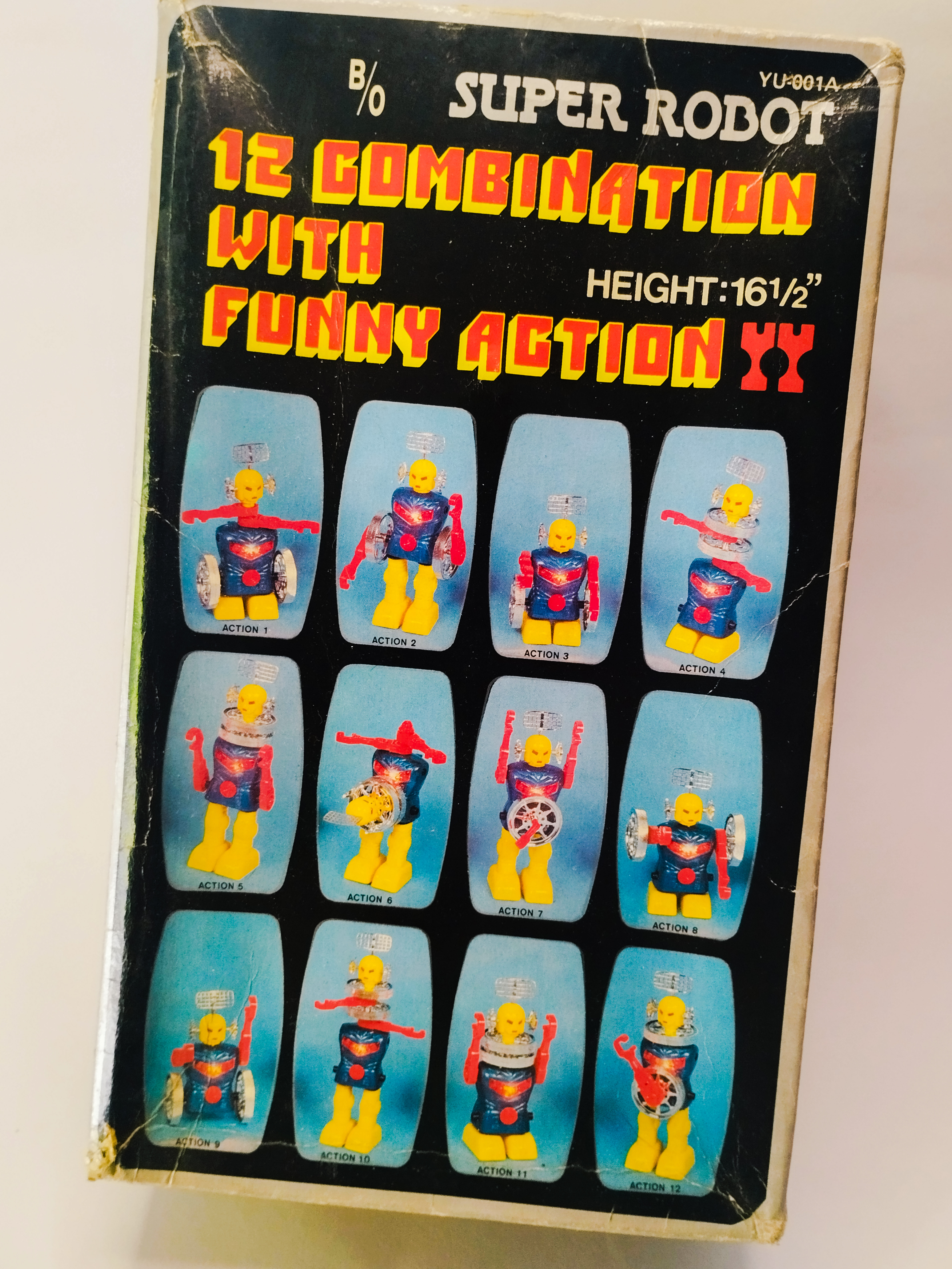 Vintage Super Robot 12 Combination – Hong Kong Battery Operated Toy 80s