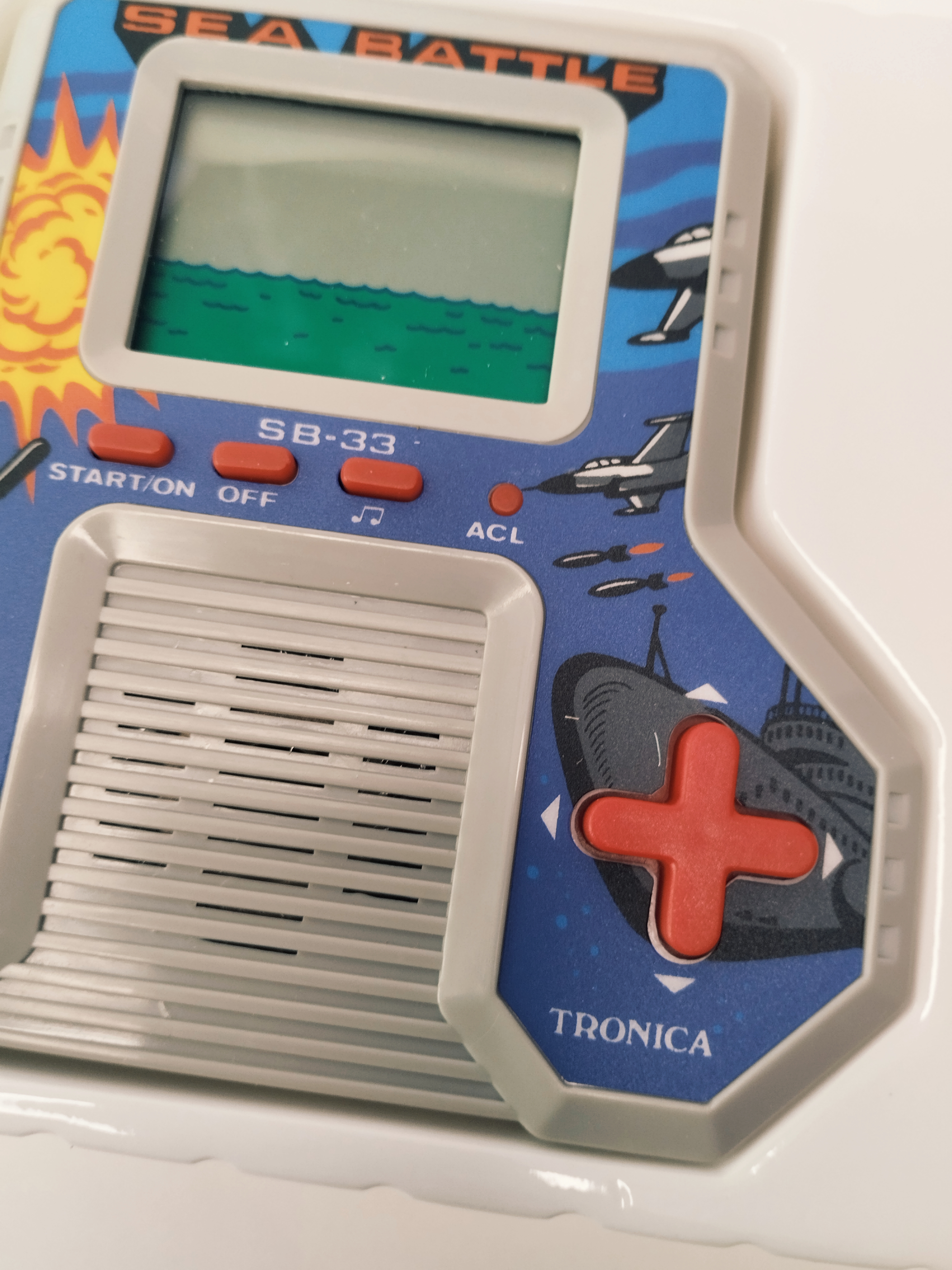 Vintage Tronica Space Battle LCD Game Console – Rare Retro Handheld with Sound