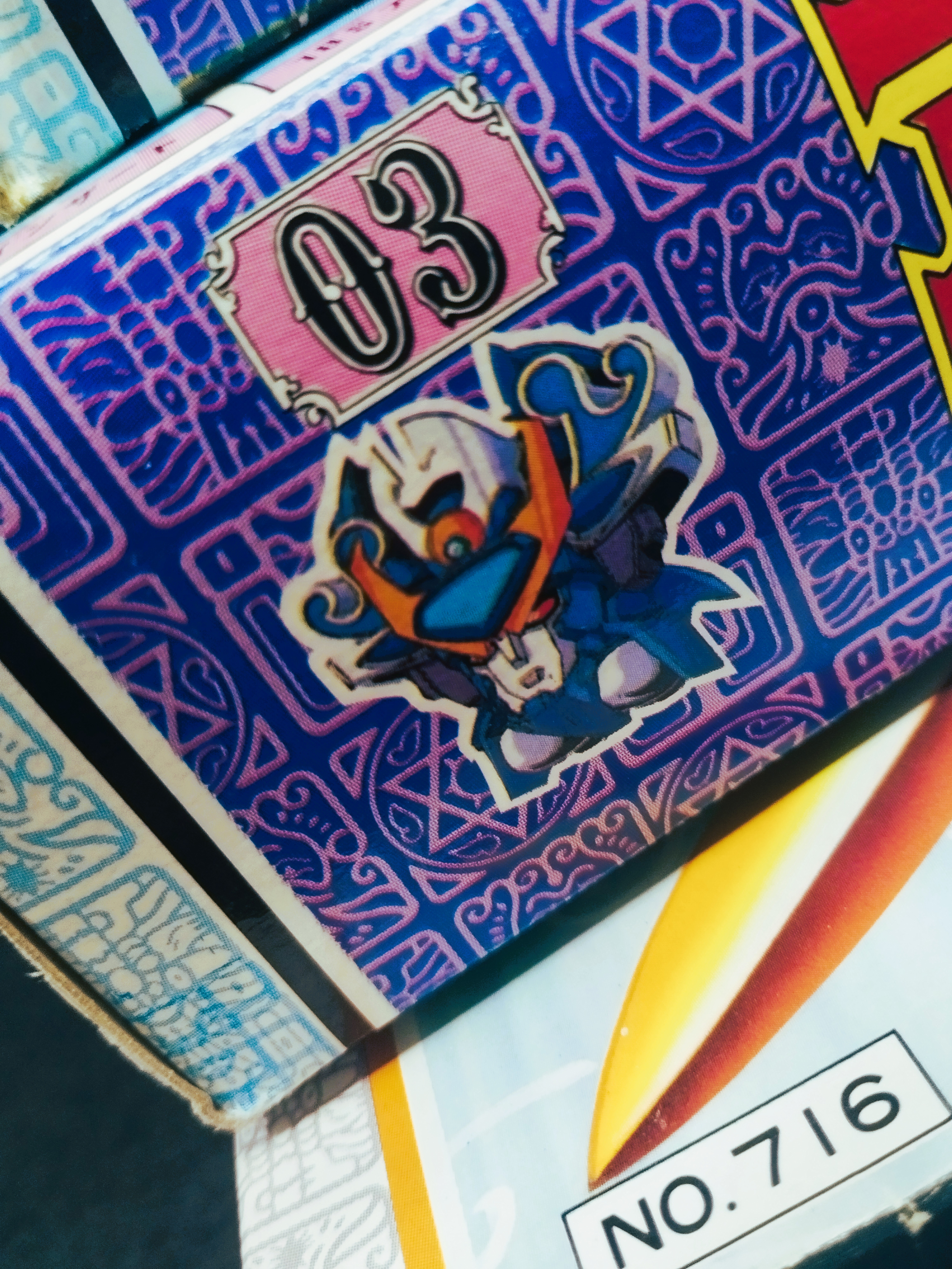 Madō King Granzort Aquabeat No.717 Vintage Japanese Mini Figure in Original Box | Retro Anime Collectible