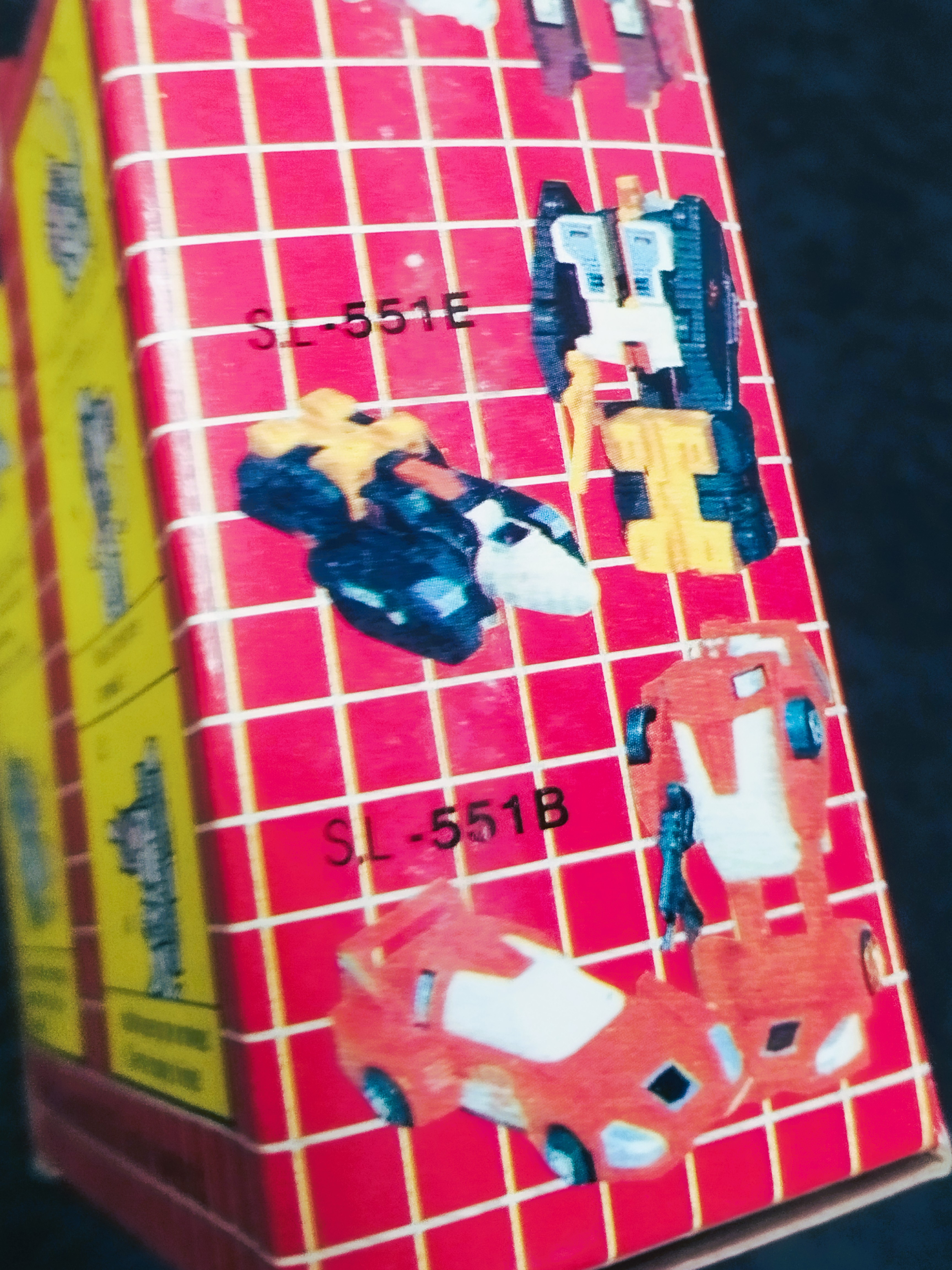 Vintage Scramble City SL-551E Light Speed Transformer Bootleg Robot Made in Taiwan Boxed