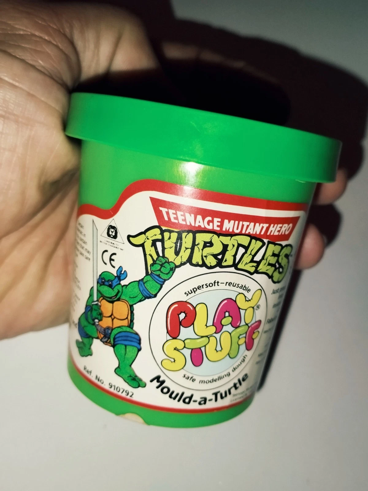 Vintage TMNT Hero Turtles Plaster Moulding Set SEALED 90s Peter Pan Playthings