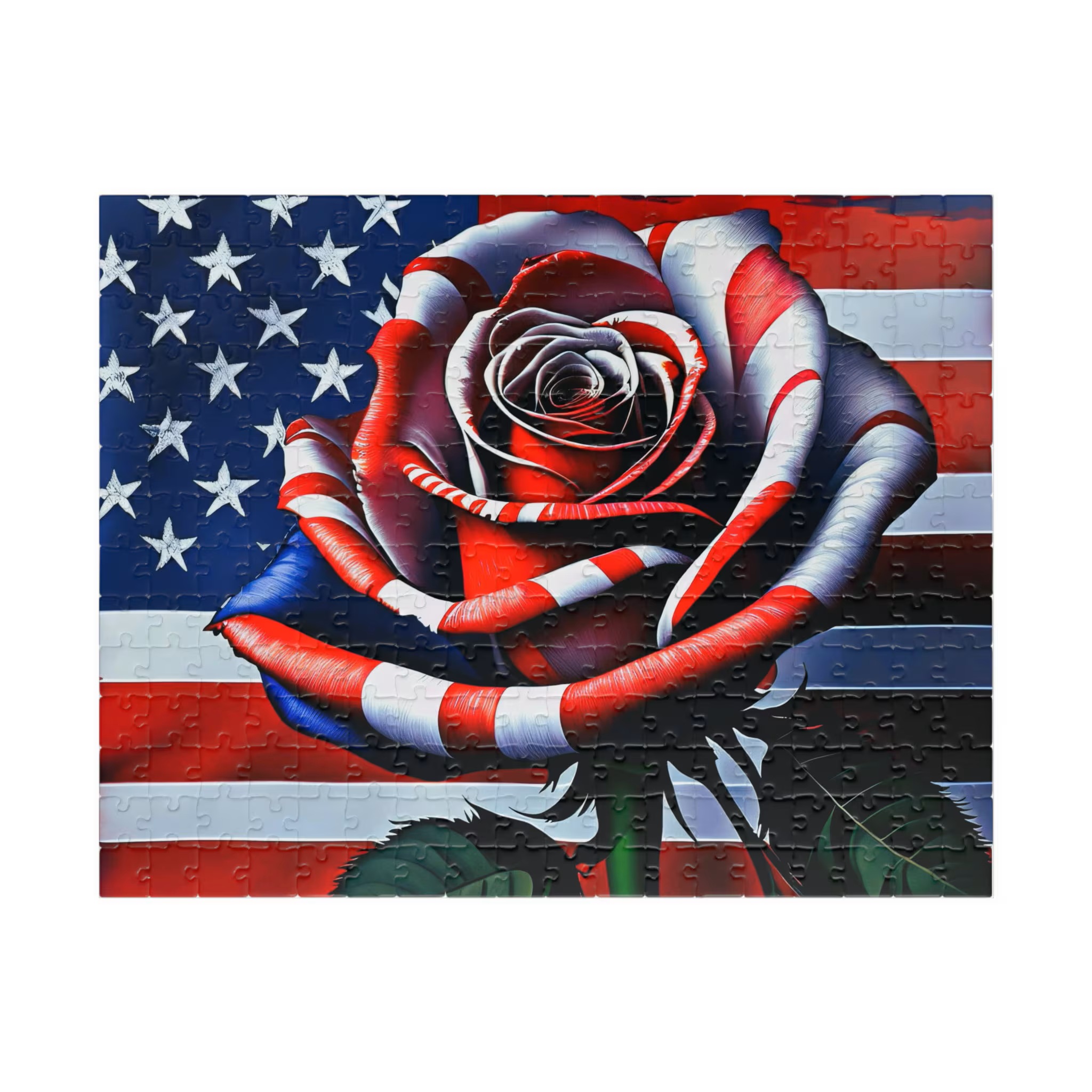 American Flag Jigsaw Puzzle