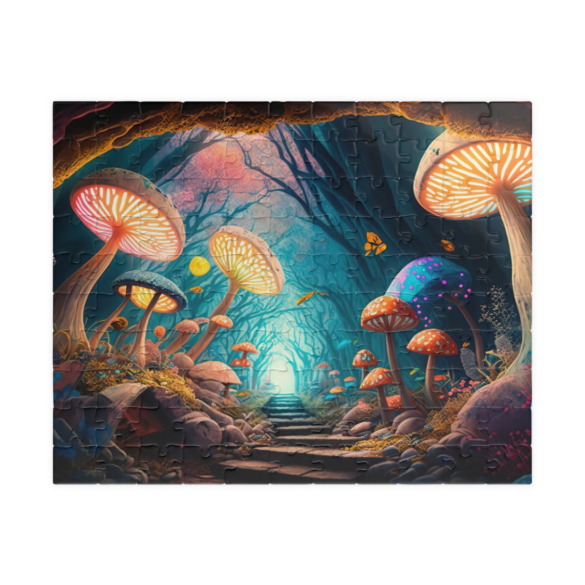 Magic Mushroom Path Jigsaw Puzzle