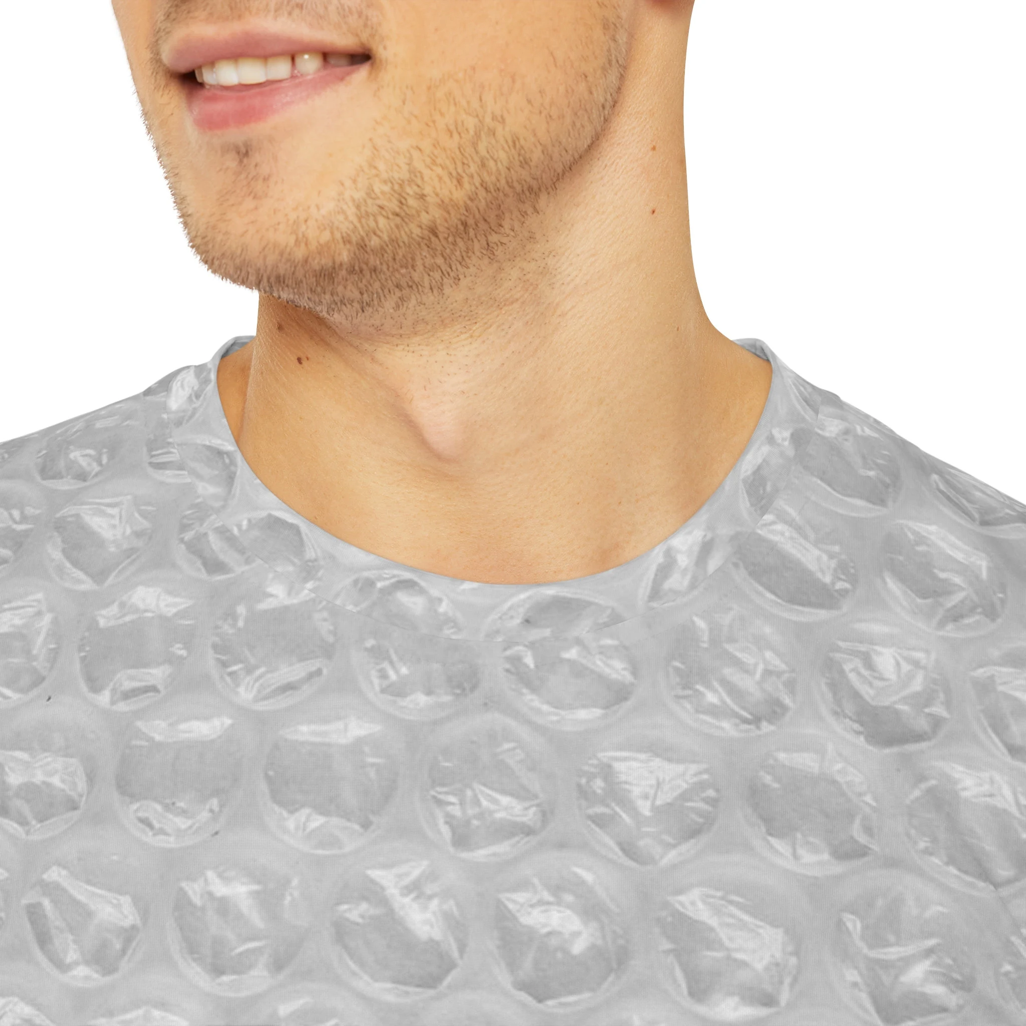 Funny Bubble Wrap Graphic T Shirt