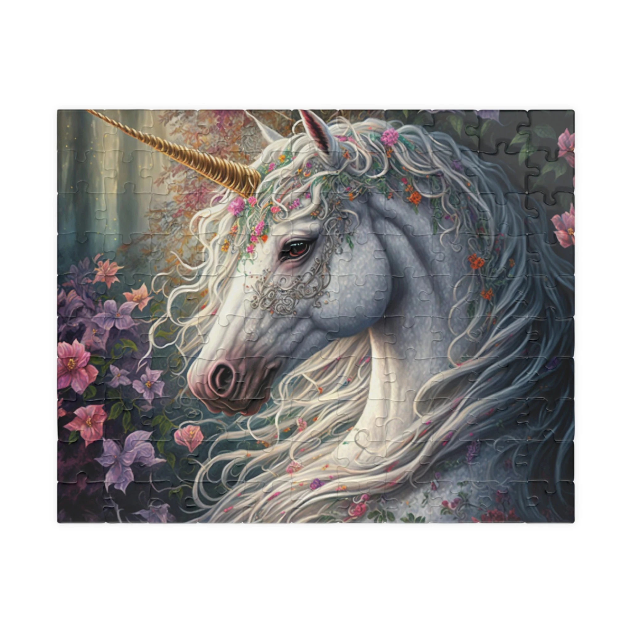 Majestic Unicorn Jigsaw Puzzle 
