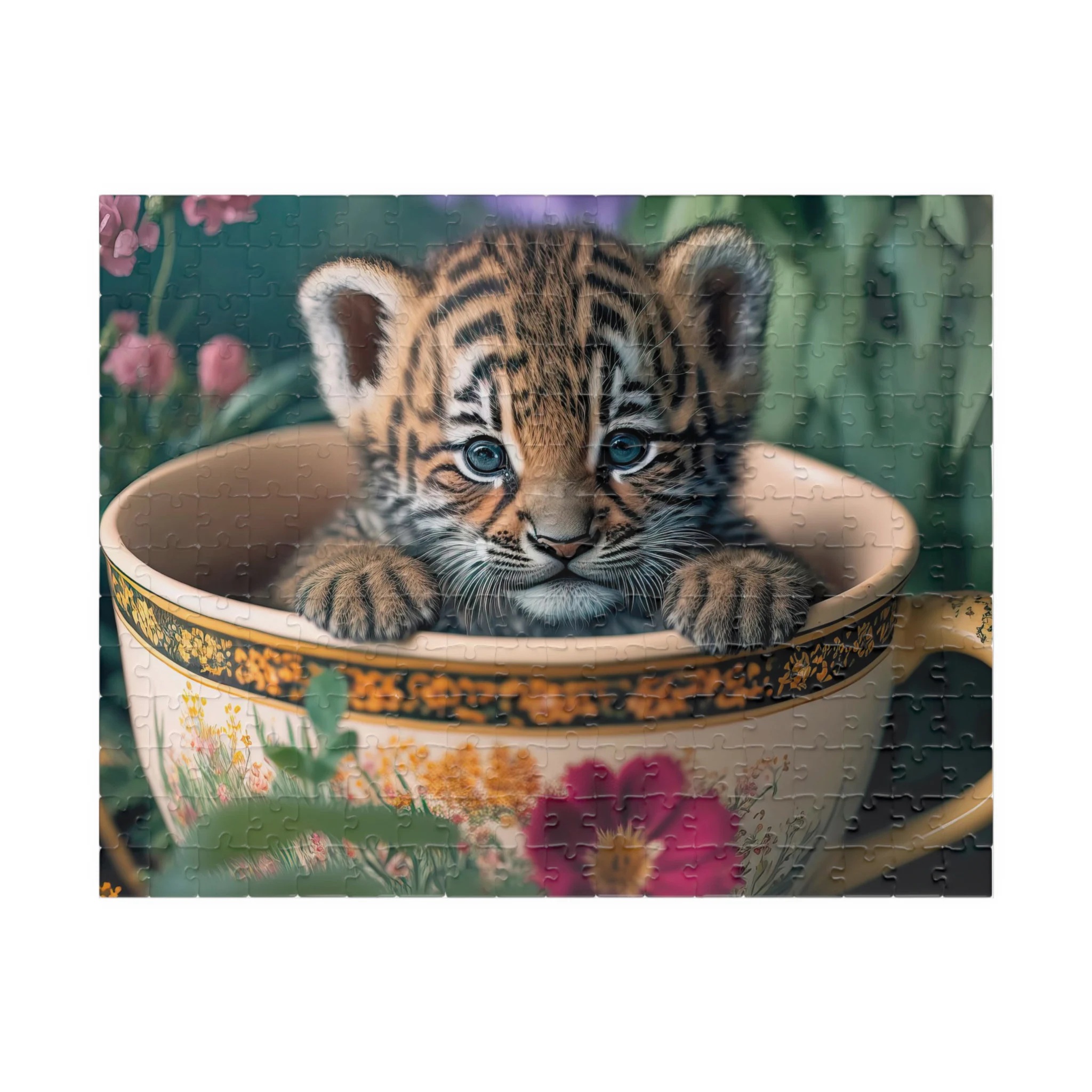 Cute Tiger Cub Jigsaw Puzzle