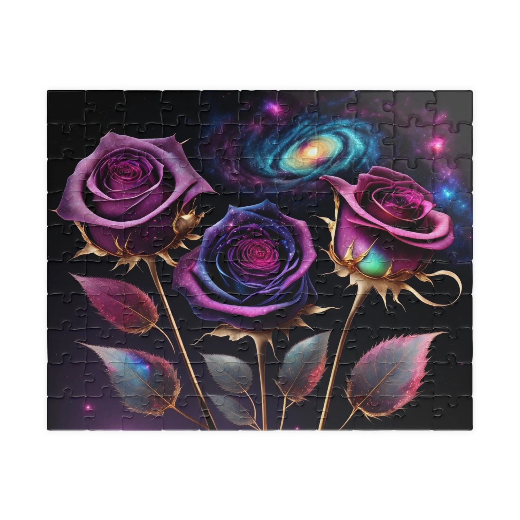 Galaxy Roses Jigsaw Puzzle